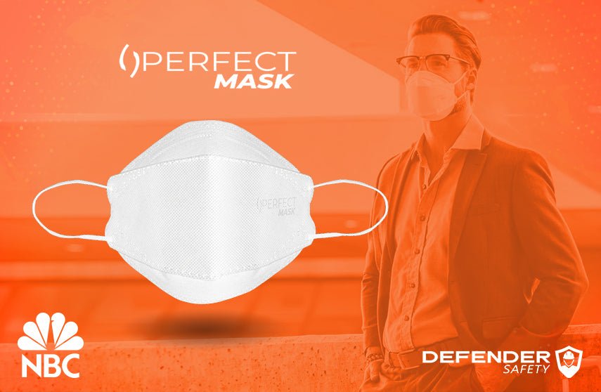 Defender in the News: Perfect Mask featured in NBC's "New and Notable Products" - Defender Safety