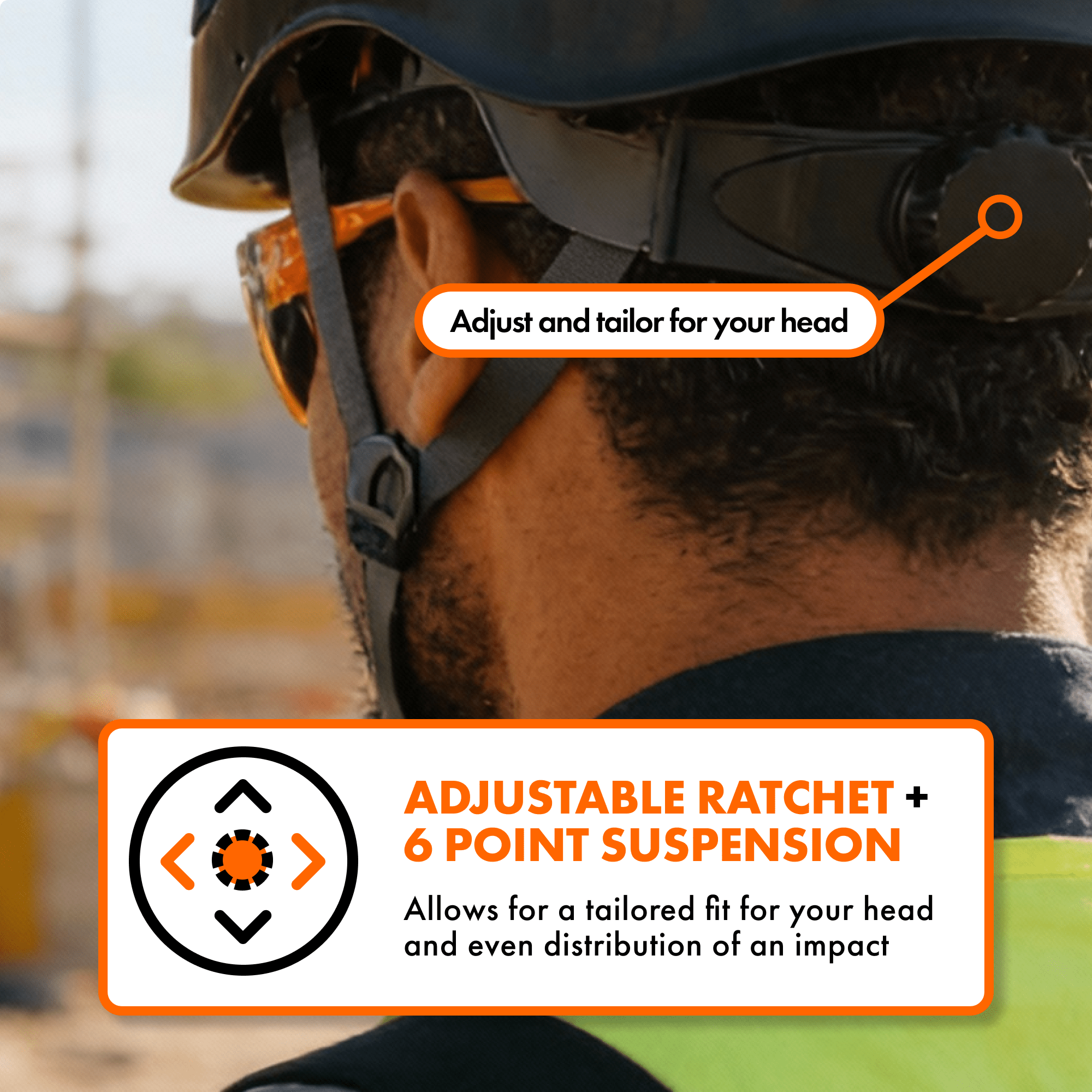 H1 - CH (Type I, Vented) + Tinted Visor - Defender Safety