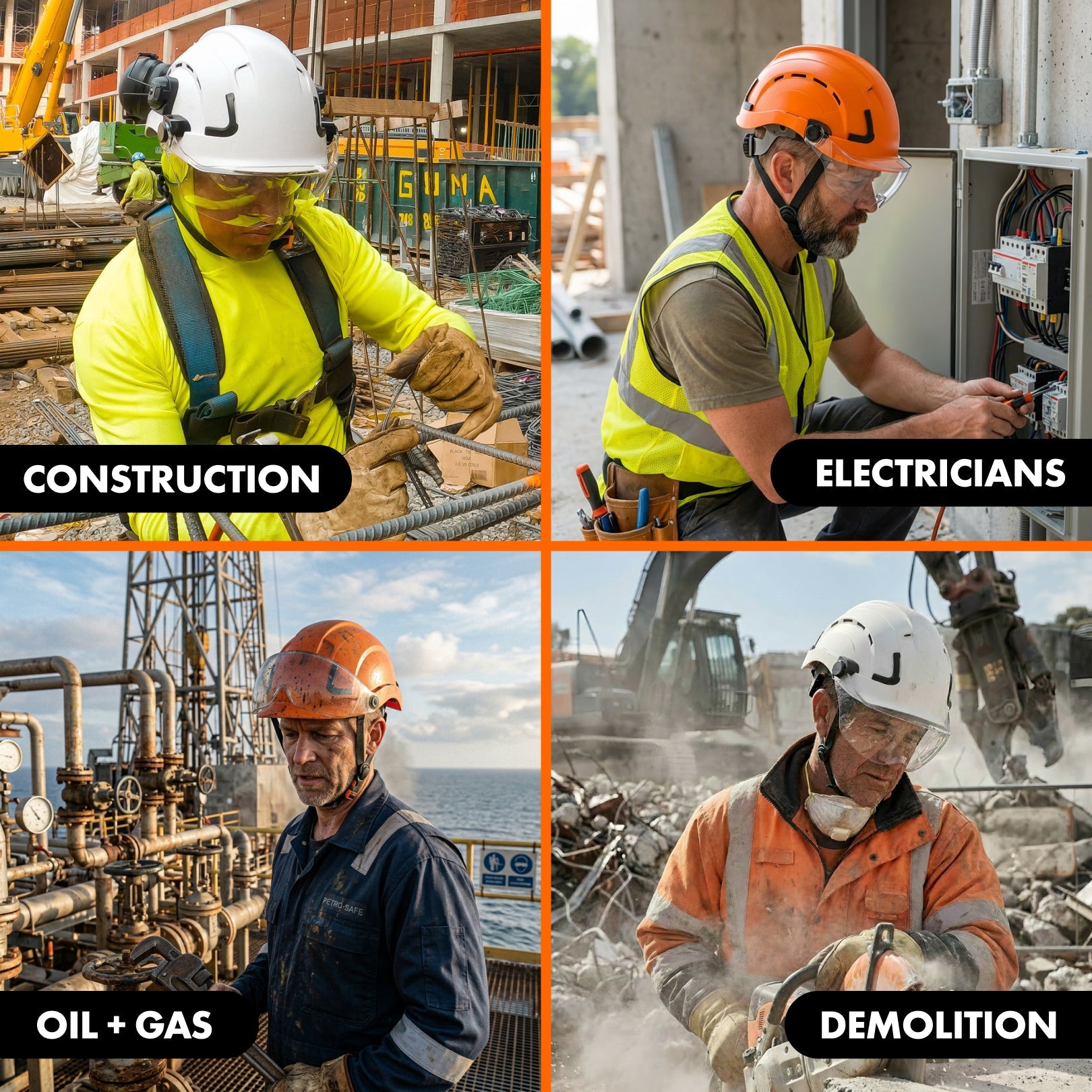 H2 Visor (CLEAR), ANSI Z87+ Rated, Anti - fog and Anti - Scratch - Defender Safety