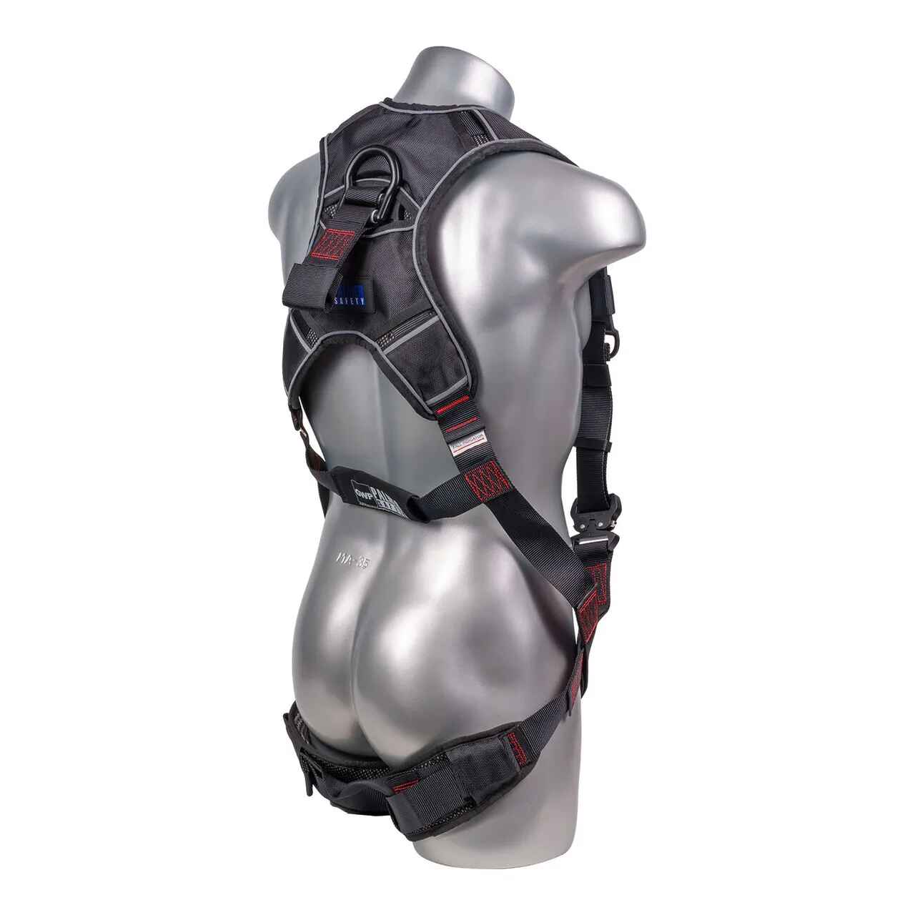 Construction Safety Harness 5 Point, QCB, Grommet Legs, Back D-Ring - Defender Safety