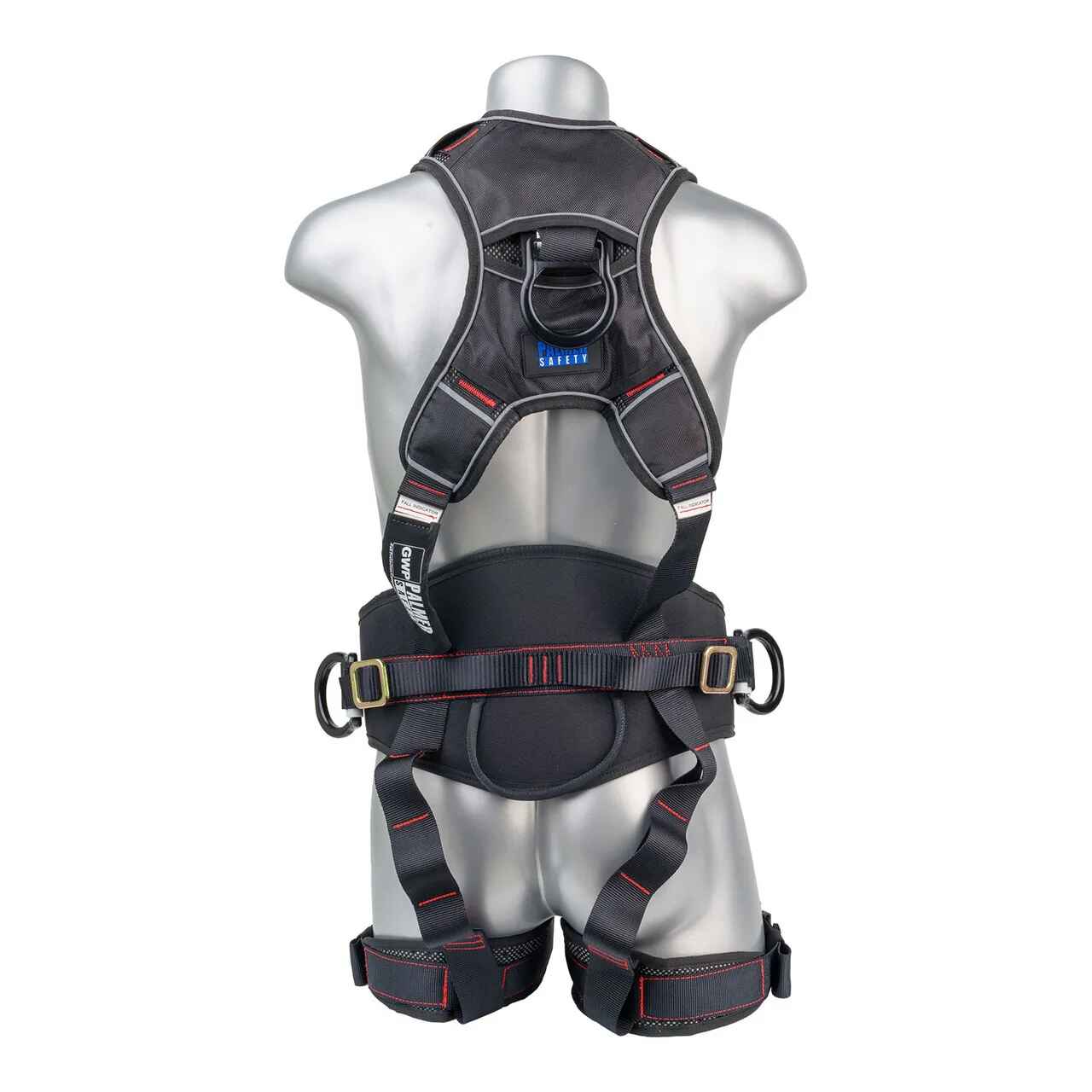 Construction Safety Harness 5 Point, QCB, Padded Back & Leg - Defender Safety