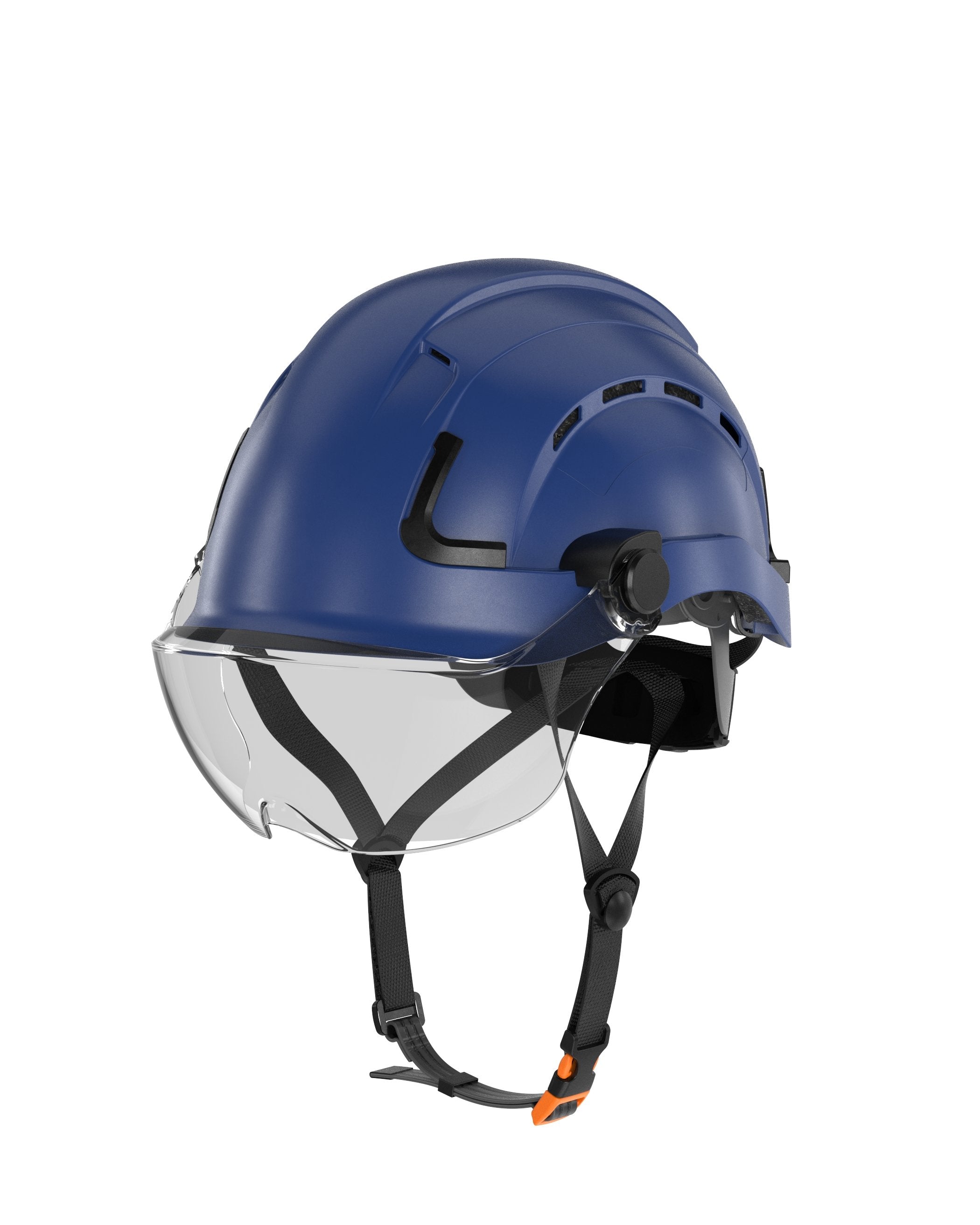 H2-CH Safety Helmet w/ clear visor Type 2 Class C, ANSI Z89 and EN12492 rated - Defender Safety