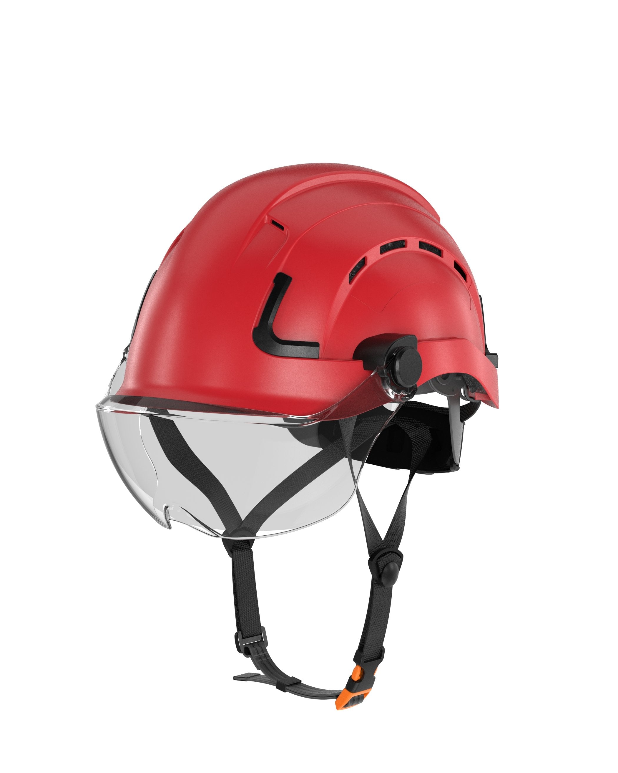 H2-CH Safety Helmet w/ clear visor Type 2 Class C, ANSI Z89 and EN12492 rated - Defender Safety