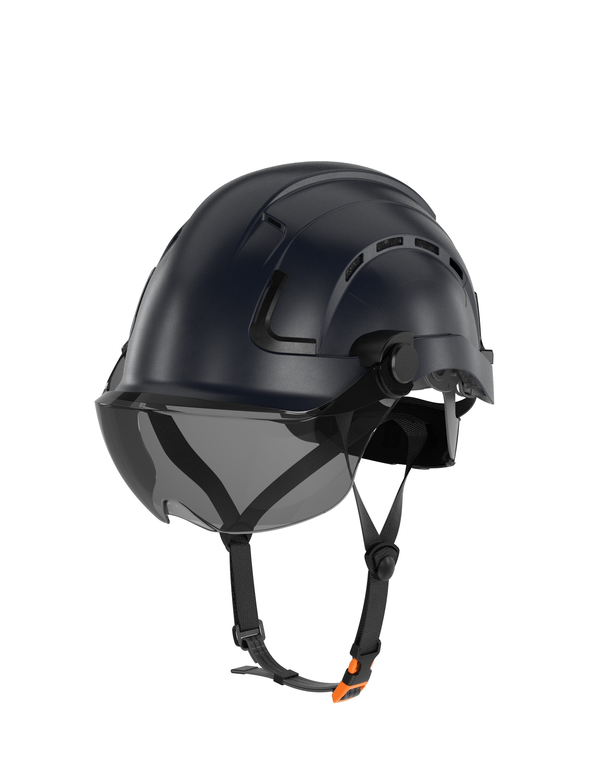 H2-CHV Safety Helmet w/ TINTED Visor Type 2 Class C, ANSI Z89 and EN12492 rated - Defender Safety