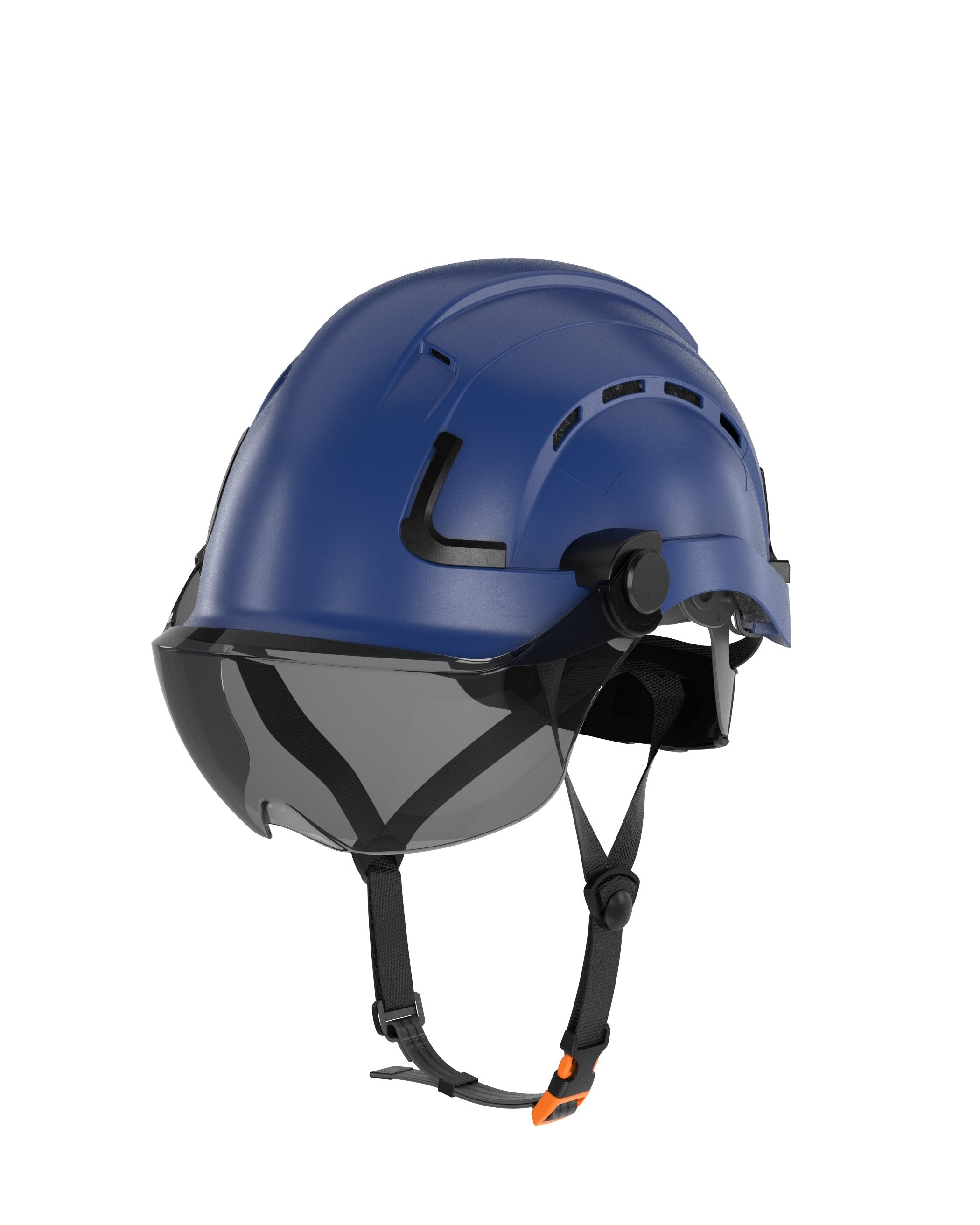 H2-CHV Safety Helmet w/ TINTED Visor Type 2 Class C, ANSI Z89 and EN12492 rated - Defender Safety