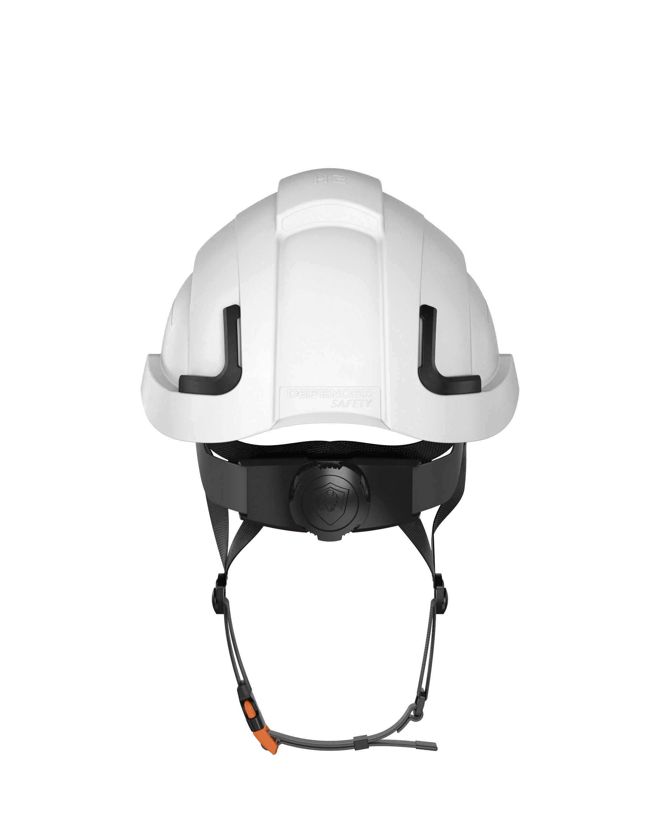 H2-EHV Safety Helmet w/ CLEAR Visor Type 2 Class E, ANSI Z89 and EN12492 rated - Defender Safety