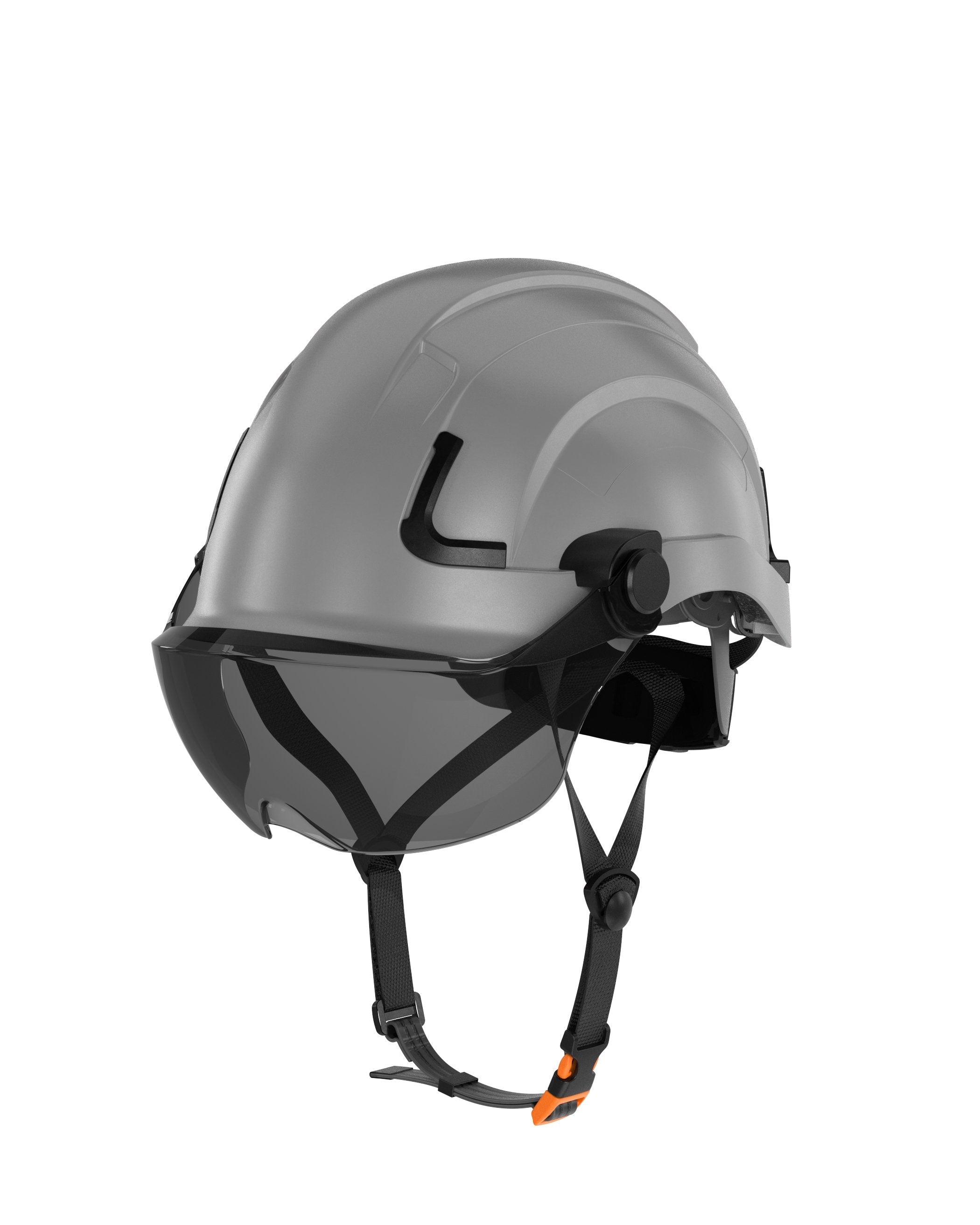 H2-EHV Safety Helmet w/ TINTED Visor Type 2 Class E, ANSI Z89 and EN12492 rated - Defender Safety
