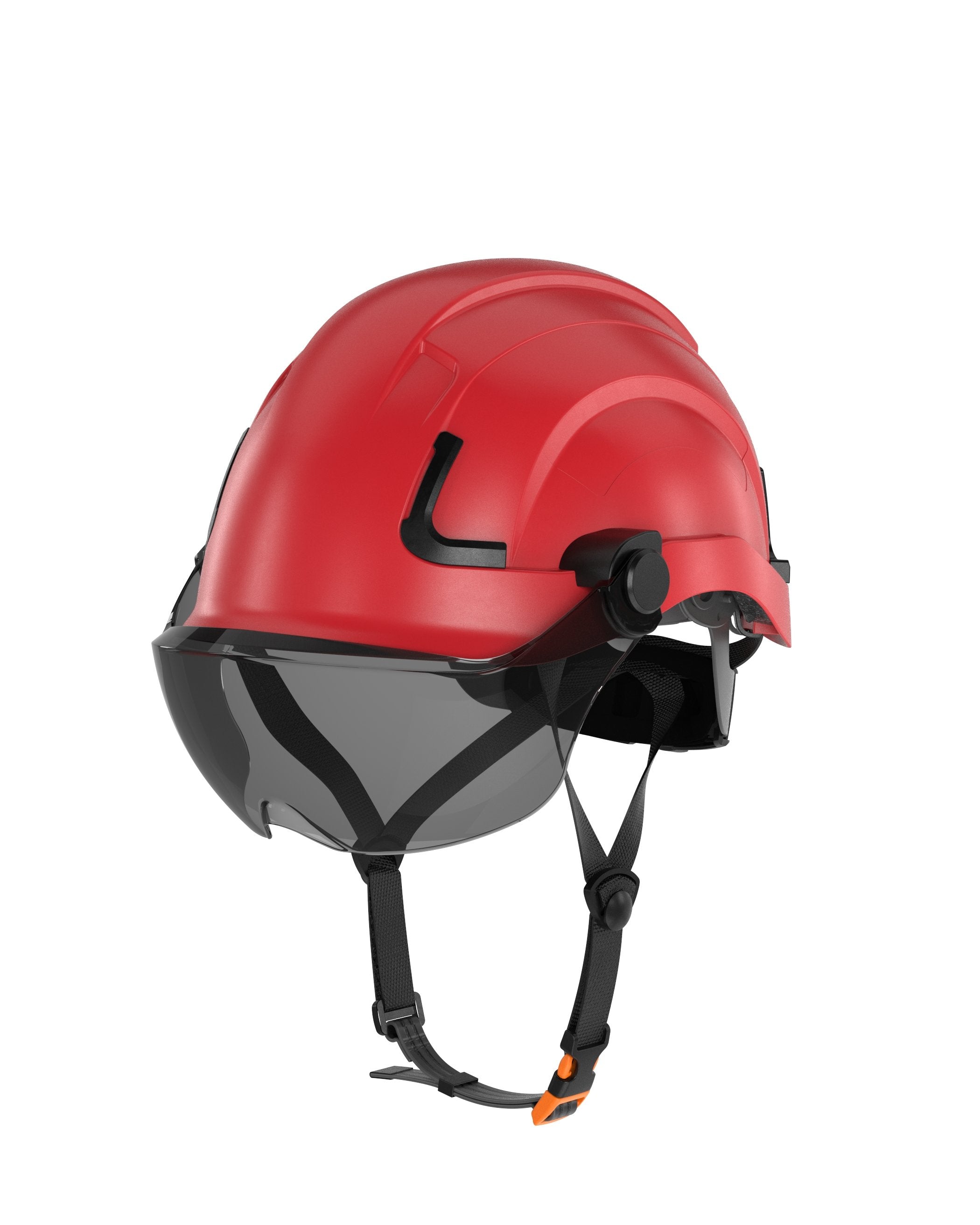 H2-EHV Safety Helmet w/ TINTED Visor Type 2 Class E, ANSI Z89 and EN12492 rated - Defender Safety
