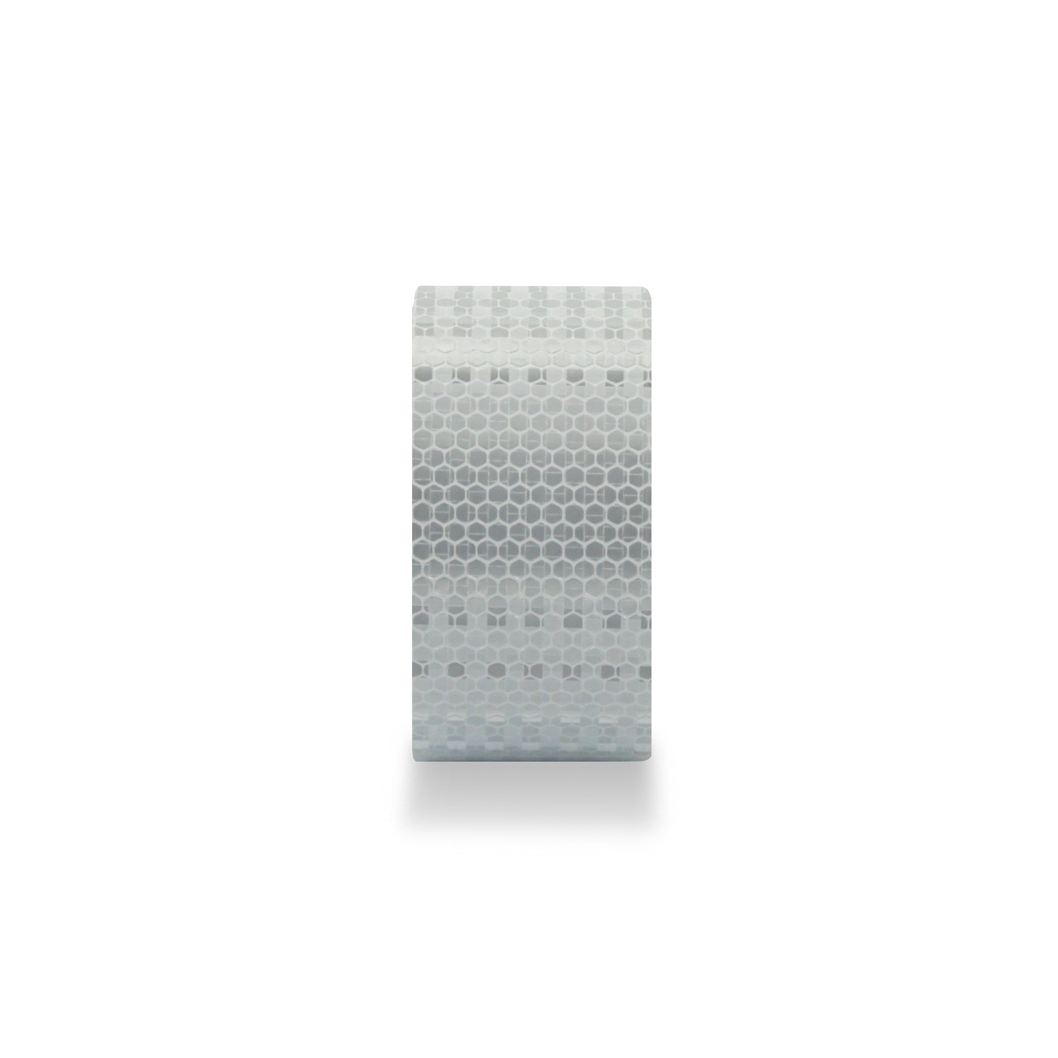 HEXFLECTIVE™ Reflective Tape. 2"x 30'. White Honeycomb Pattern - Defender Safety