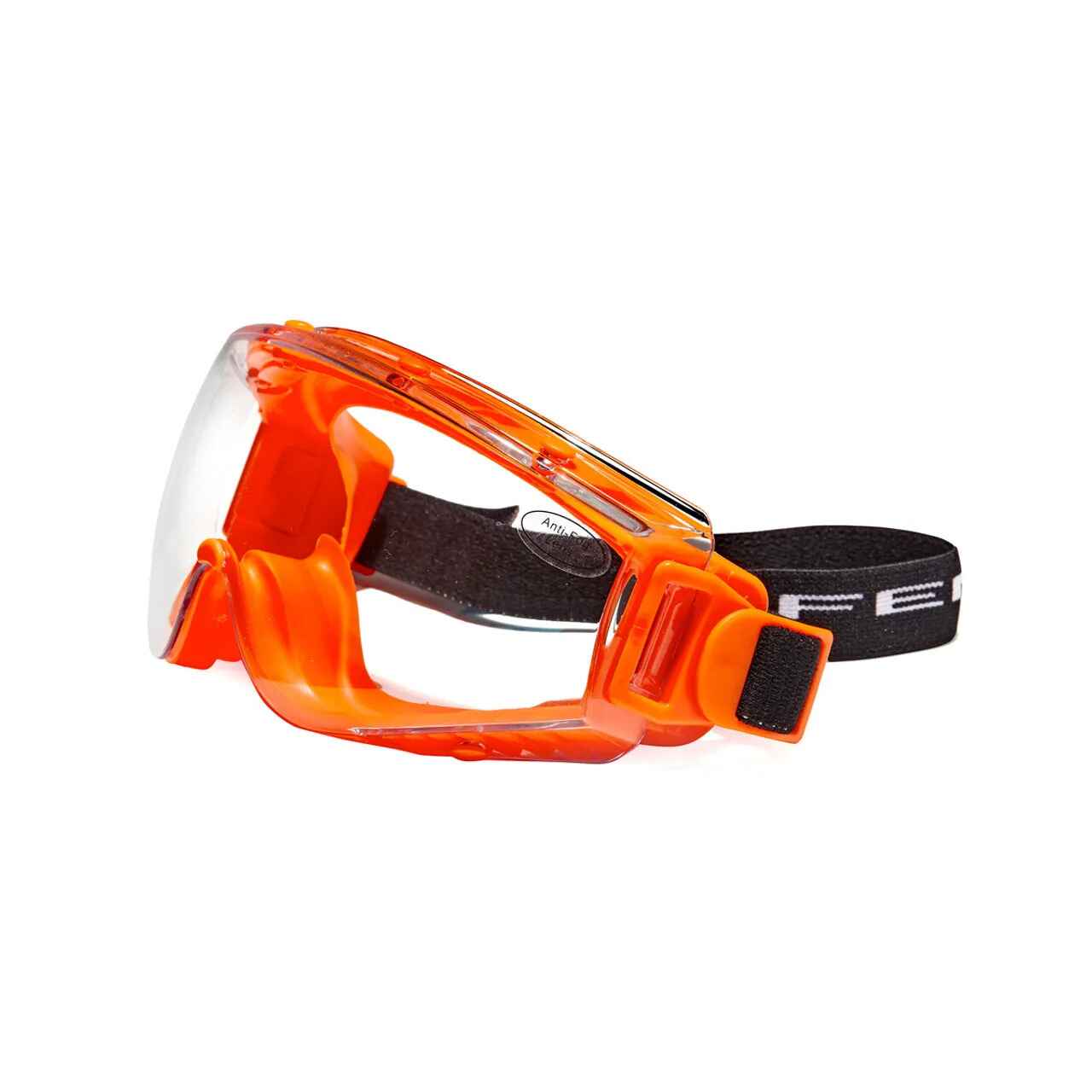 no fog airsoft goggles OPTIFENSE DVP2 Anti Fog Orange Goggles ANSI Z87+ OSHA Complaint