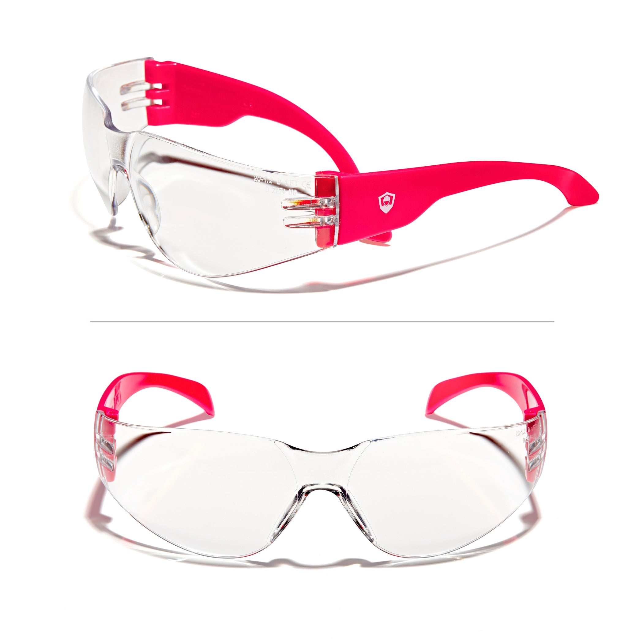 OPTIFENSE™ VS1AF CLEAR Safety Glasses w ANTI-FOG, ANSI Z87+, 30pc per Box - Defender Safety