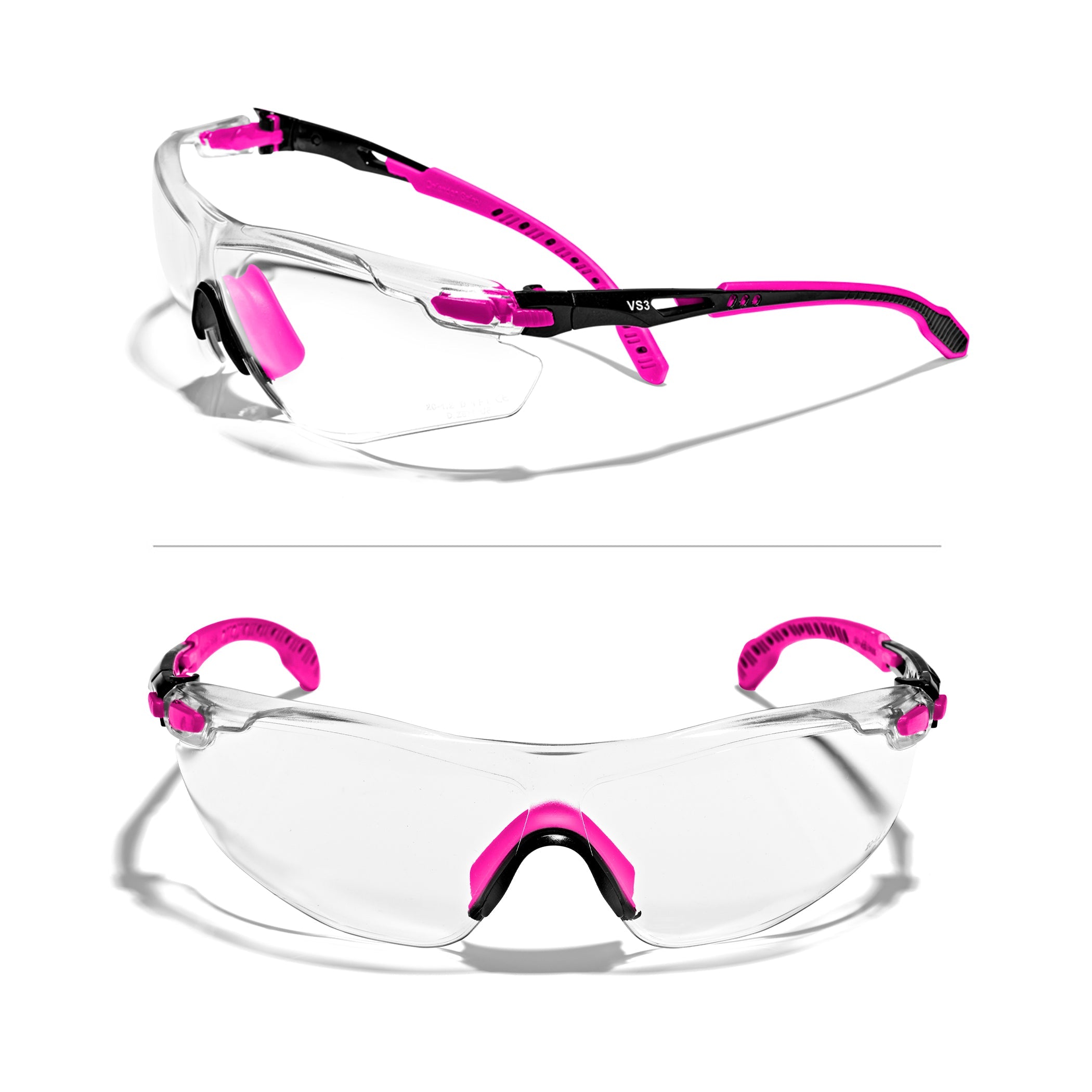 OPTIFENSE™ VS3 Anti Fog, Premium CLEAR Safety Glasses, ANSI Z87+ - Defender Safety
