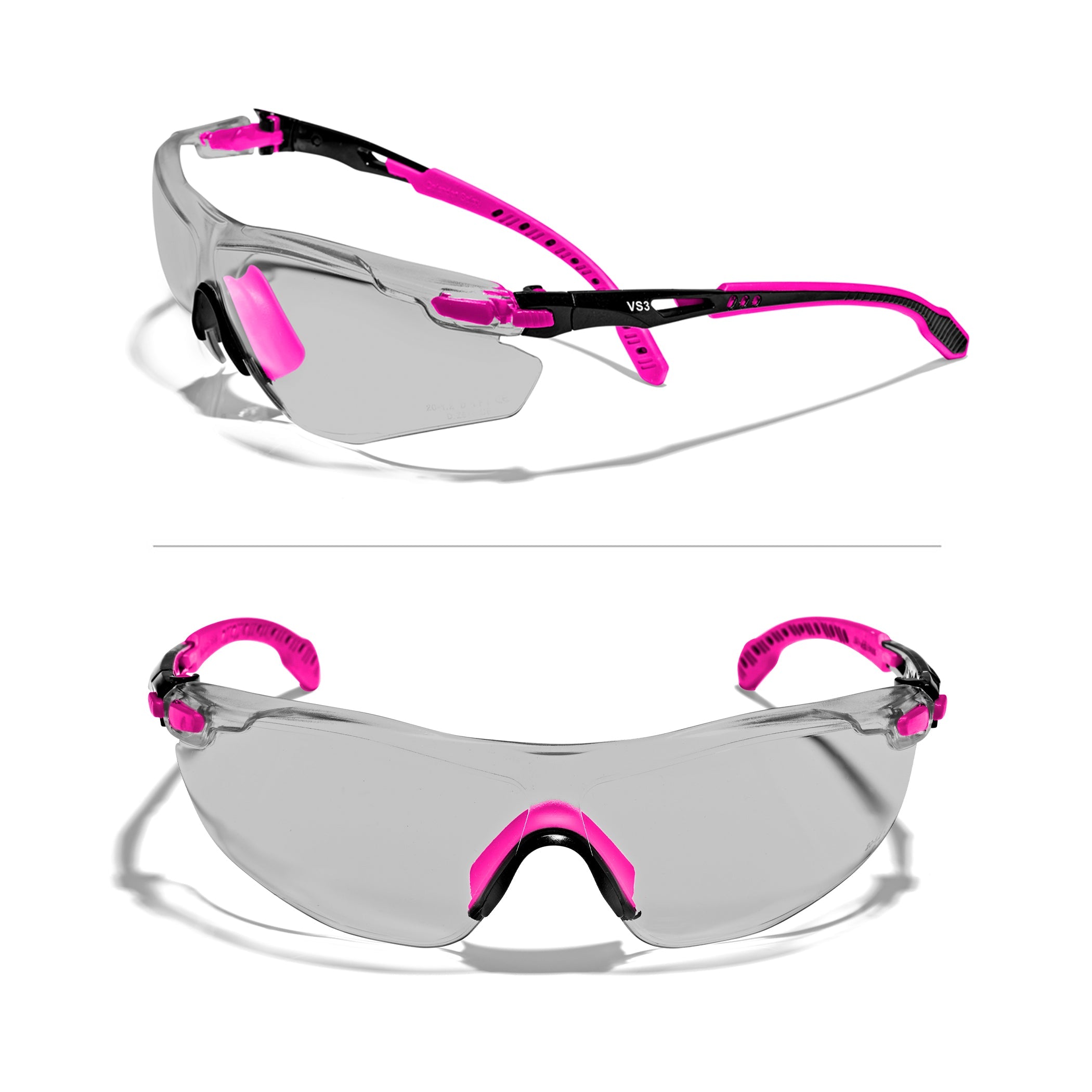 OPTIFENSE™ VS3 Anti Fog, Premium SMOKED Safety Glasses, ANSI Z87+ - Defender Safety