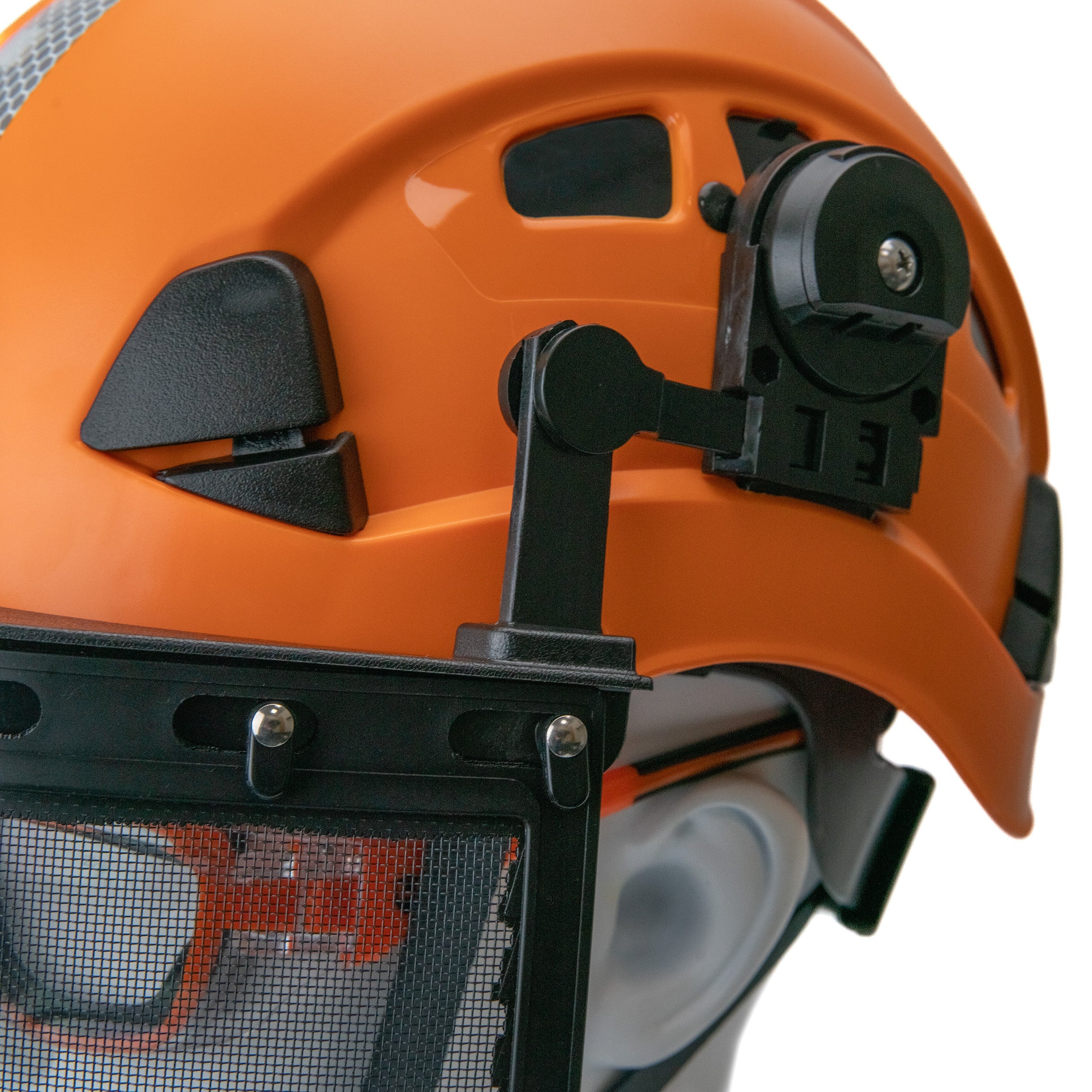 Replacement Mesh Shield + Helmet Bracket | Forestry Kit Accessory - Defender Safety