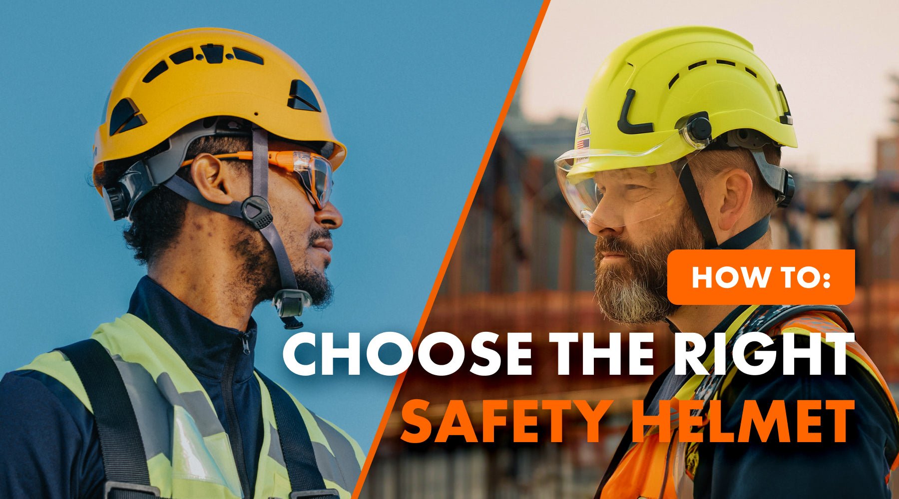 Choosing The Right Safety Helmet - Defender Safety