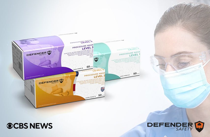 Defender in the News: From construction sites to hospital rooms | CBS News - Defender Safety