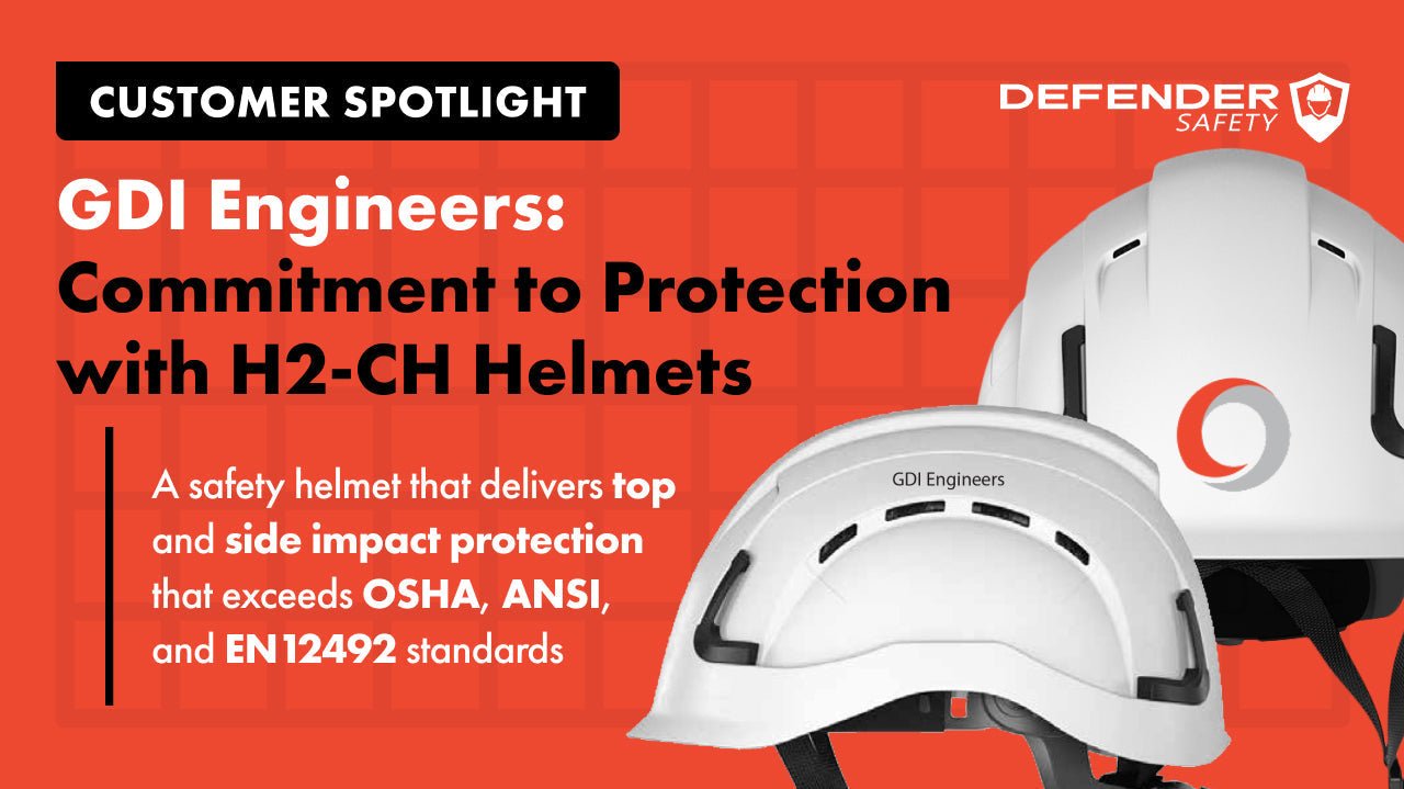 GDI Engineers: Commitment to Protection with H2-CH Helmets - Defender Safety