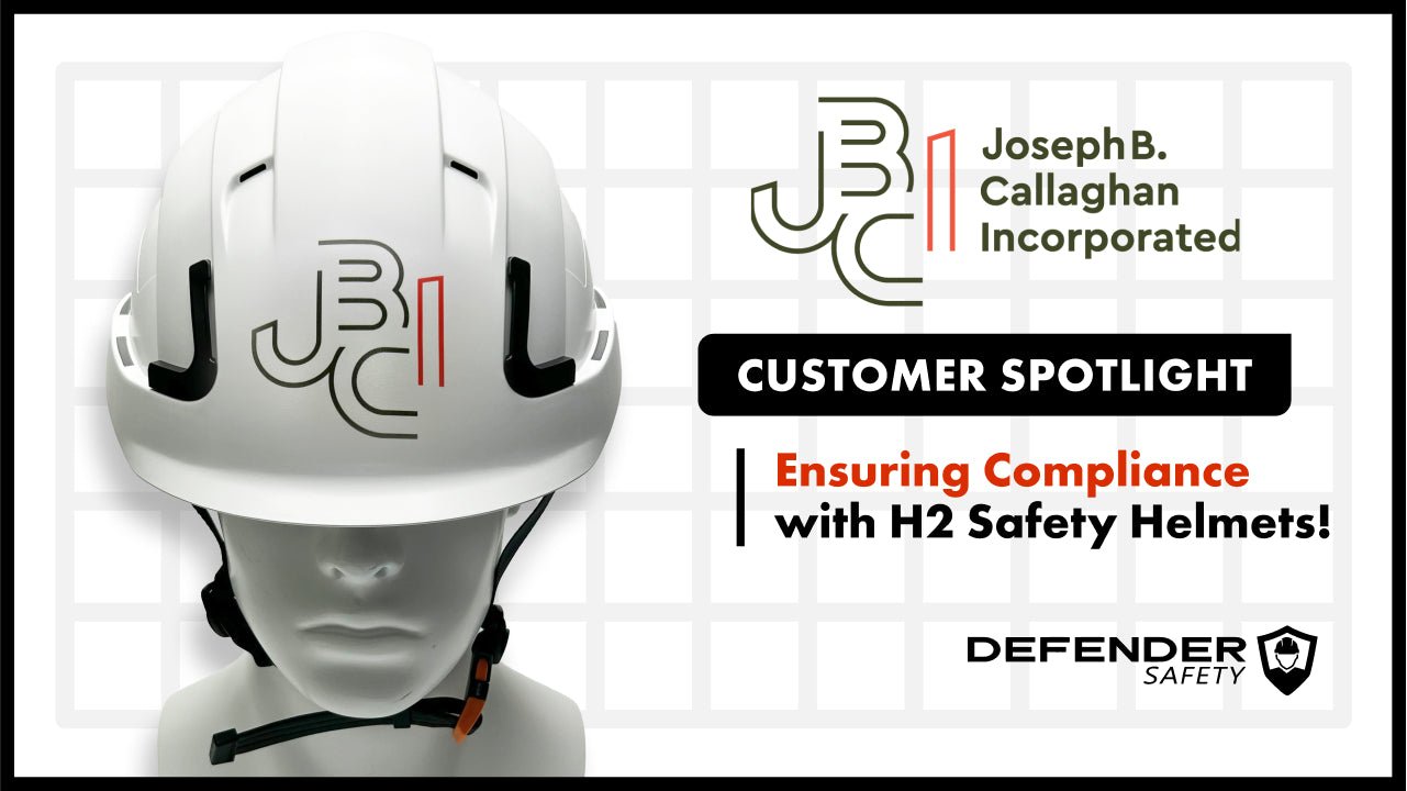 JBCI Stays Safe and Compliant with Type 2 Safety Helmets - Defender Safety