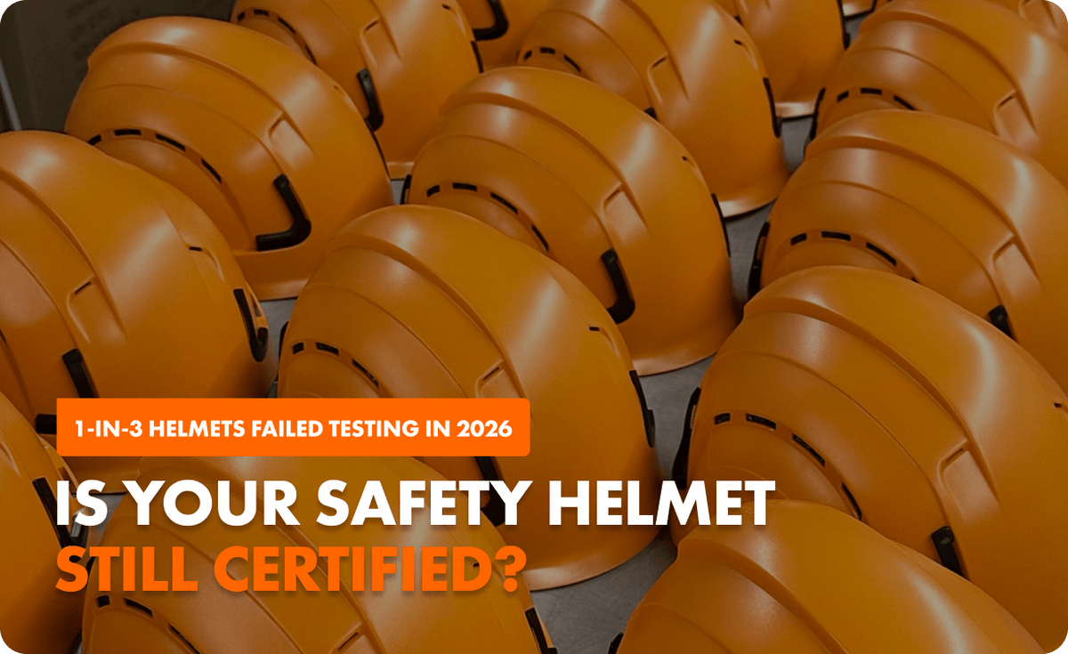 One in Three Helmets Failed Testing in 2026: Is Your Safety Helmet Still Certified? - Defender Safety