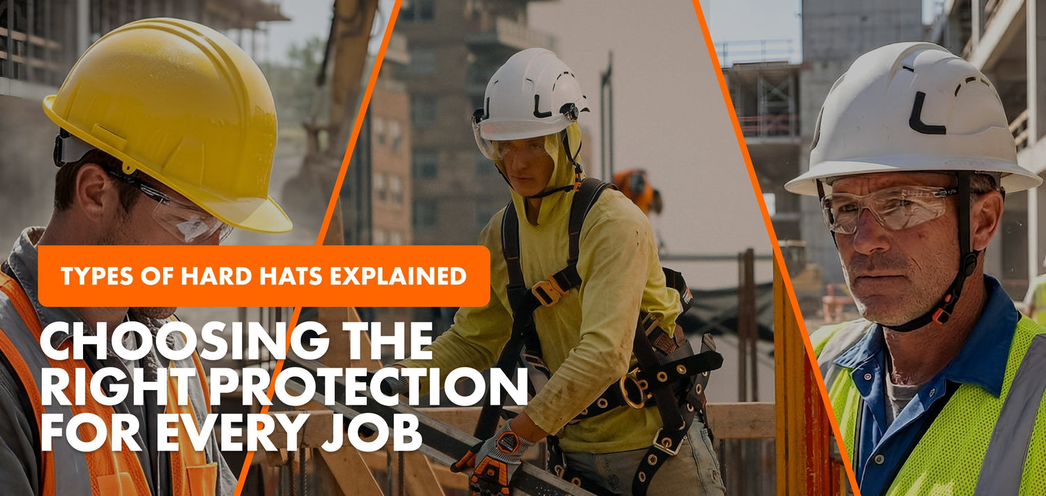 Types of Hard Hats Explained: Choosing the Right Protection for Every Job - Defender Safety