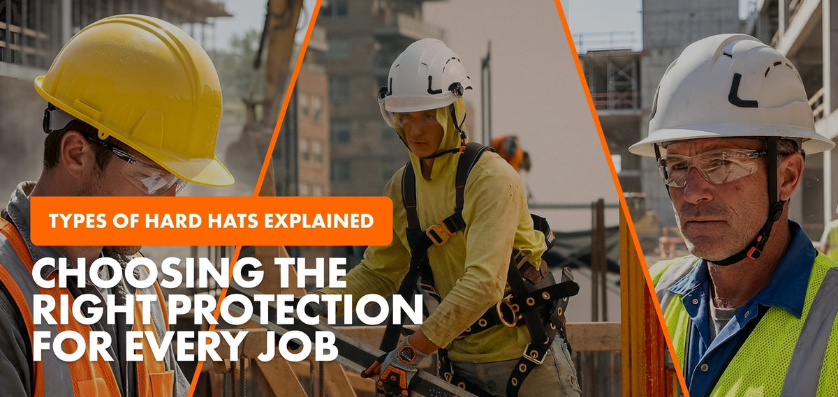 Types of Hard Hats Explained: Choosing the Right Protection for Every