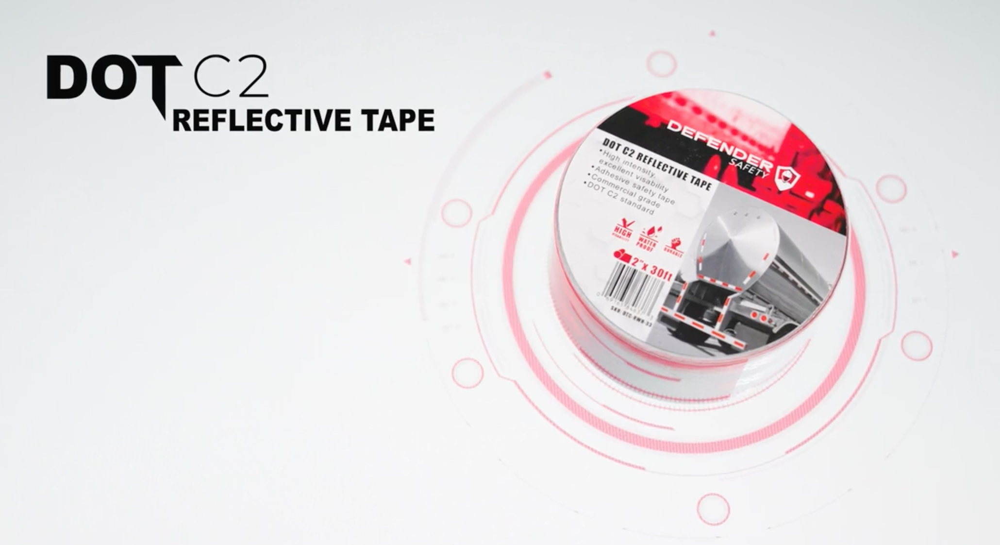 DOT-C2 Reflective Conspicuity Tape (V92308)