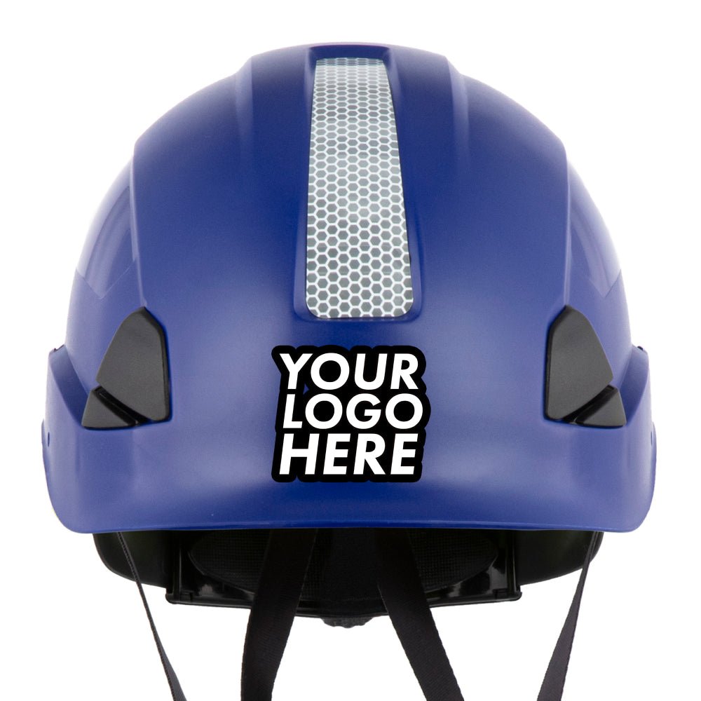 H1 Custom Logo Printed Safety Helmet - Defender Safety