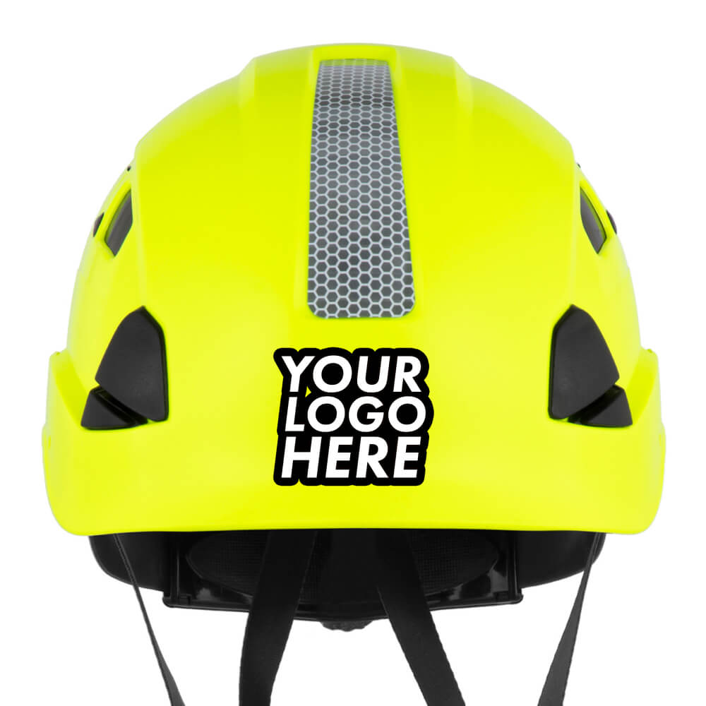 H1 Custom Logo Printed Safety Helmet - Defender Safety