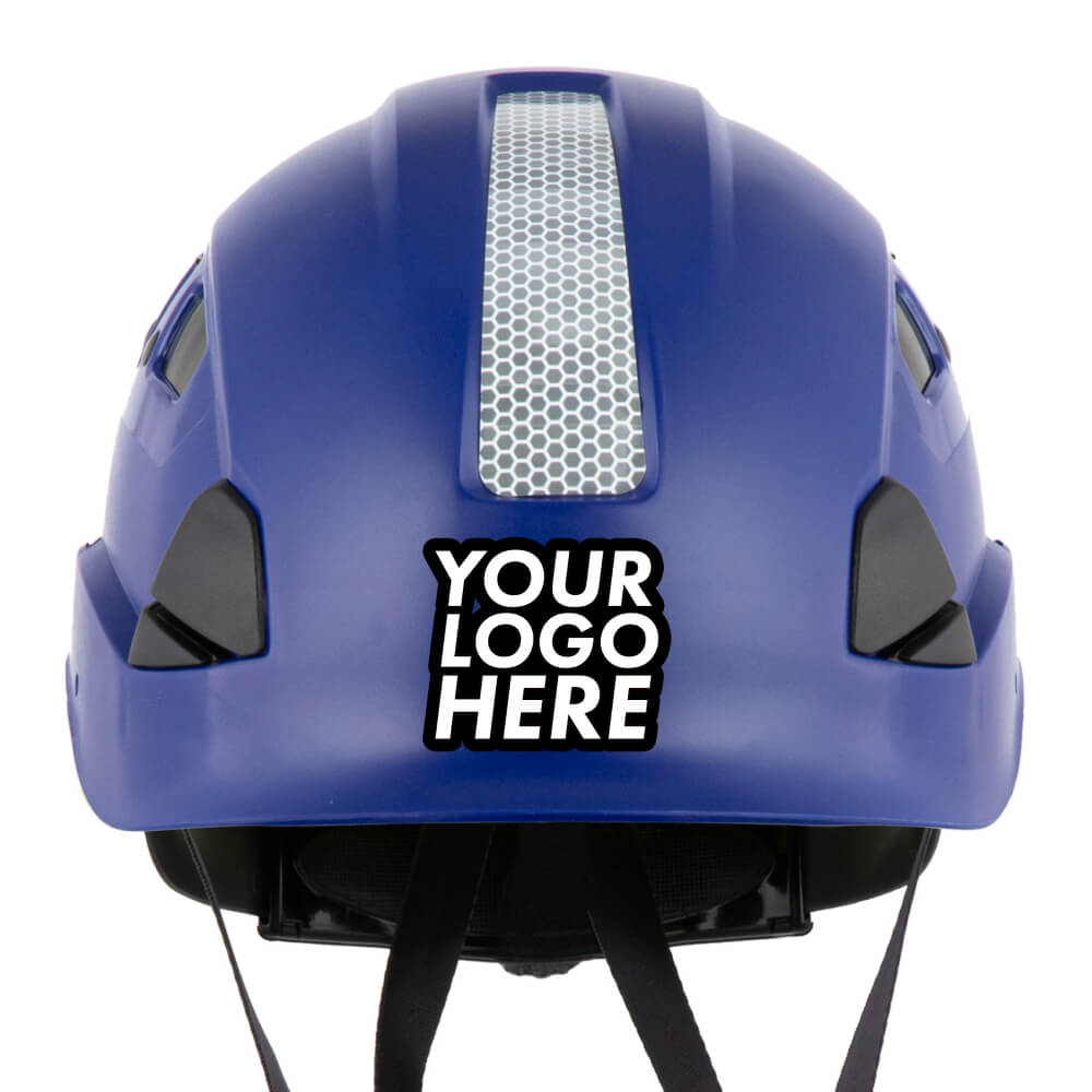 H1 Custom Logo Printed Safety Helmet - Defender Safety