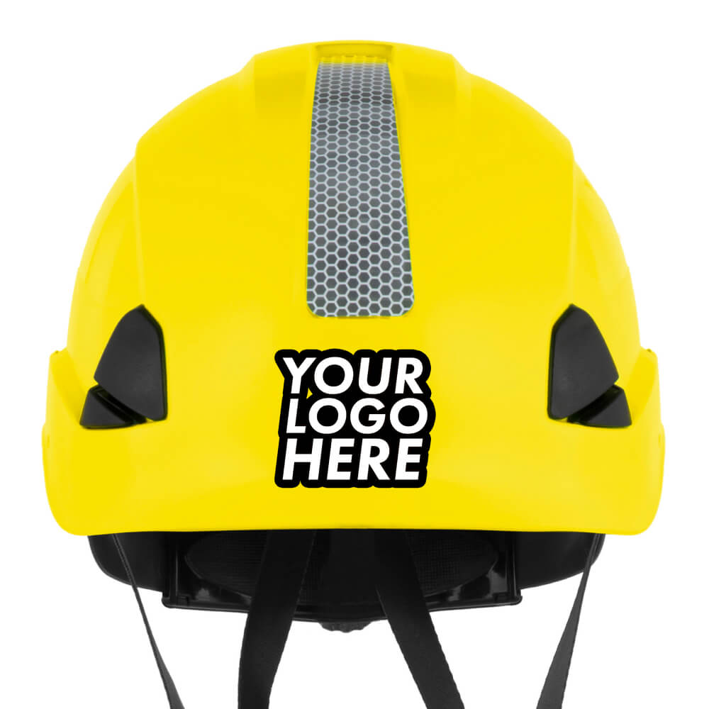 H1 Custom Logo Printed Safety Helmet - Defender Safety