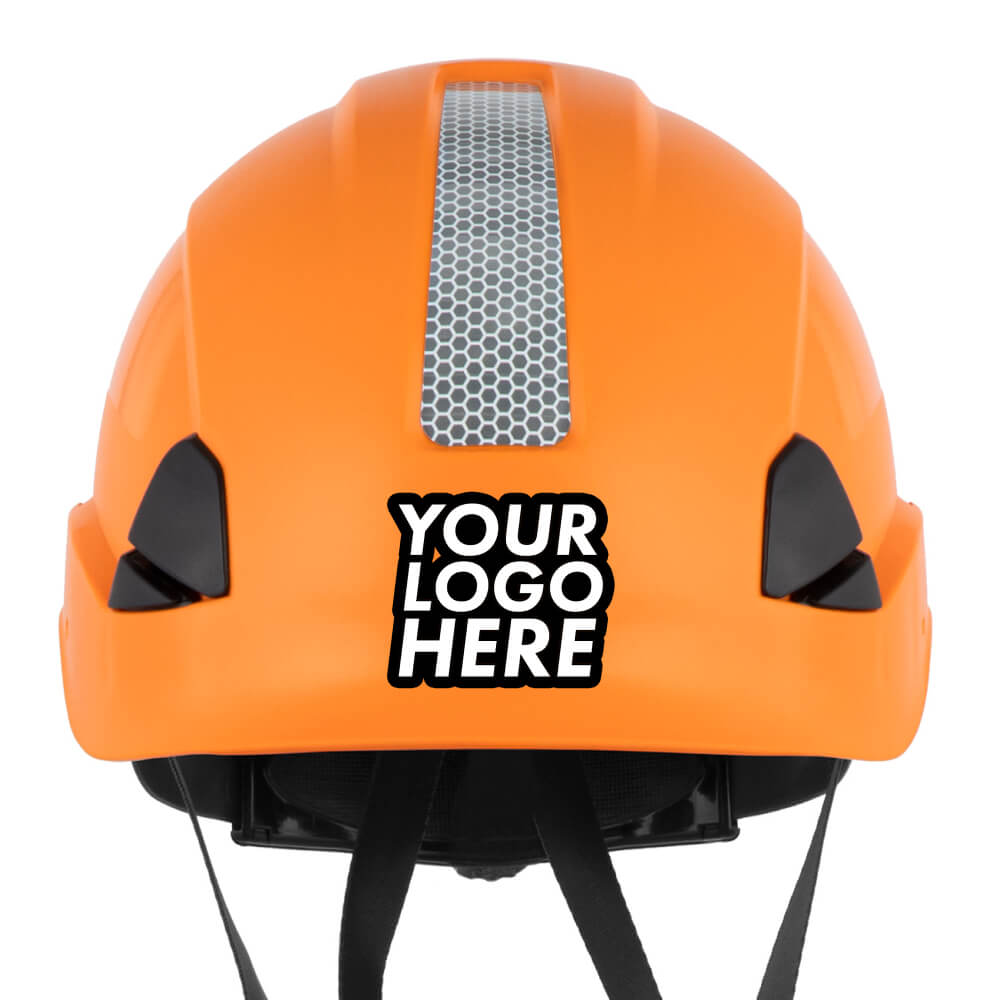 H1 Custom Logo Printed Safety Helmet - Defender Safety