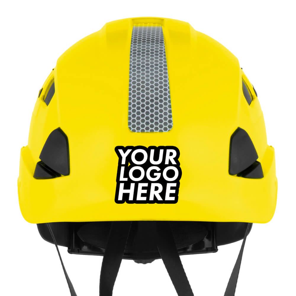 H1 Custom Logo Printed Safety Helmet - Defender Safety