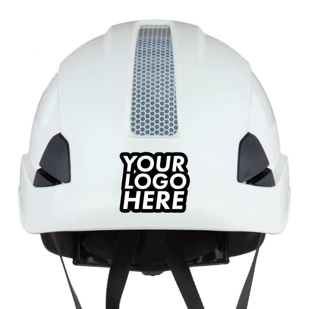 H1 Custom Logo Printed Safety Helmet - Defender Safety