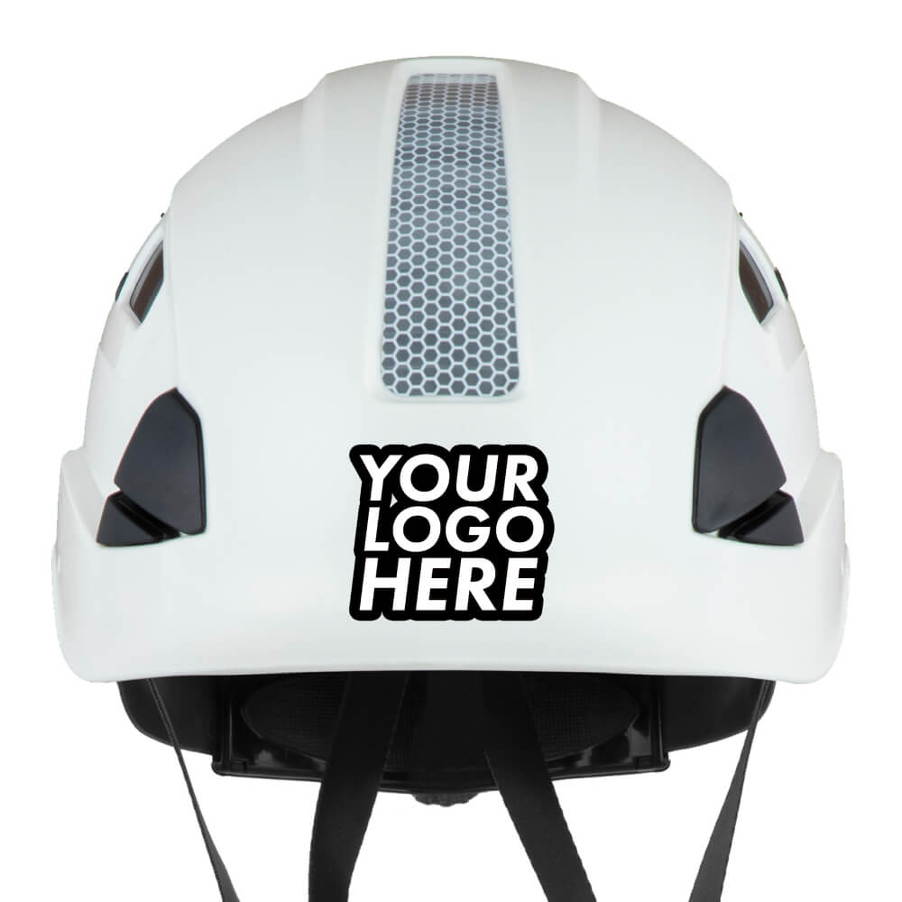 H1 Custom Logo Printed Safety Helmet - Defender Safety