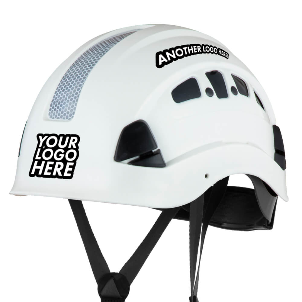 H1 Custom Logo Printed Safety Helmet - Defender Safety