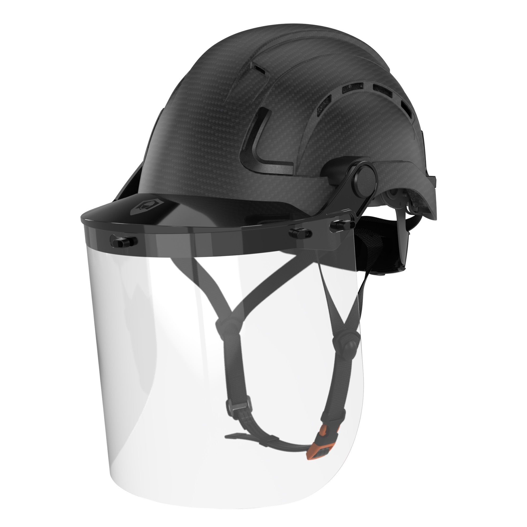 H2 - CH (Vented) Clear Face Shield Kit - Defender Safety