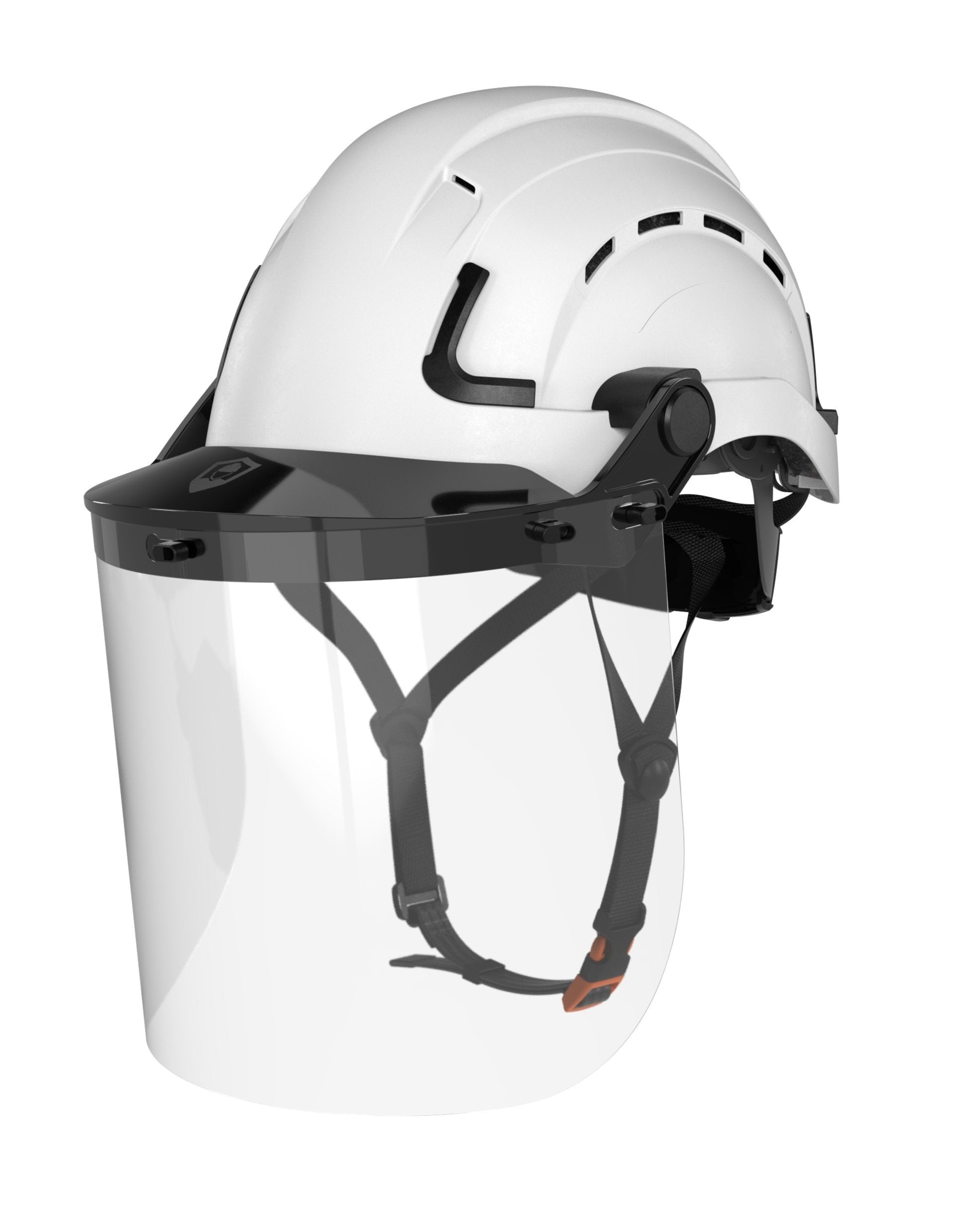 H2 - CH (Vented) Clear Face Shield Kit - Defender Safety