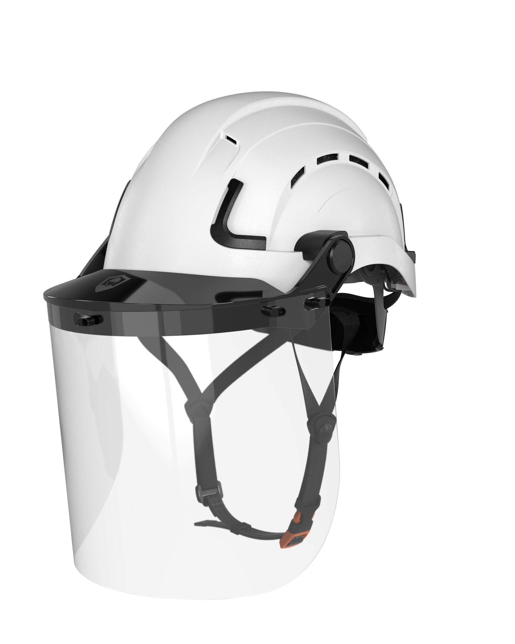 H2 - CH (Vented) Clear Face Shield Kit - Defender Safety