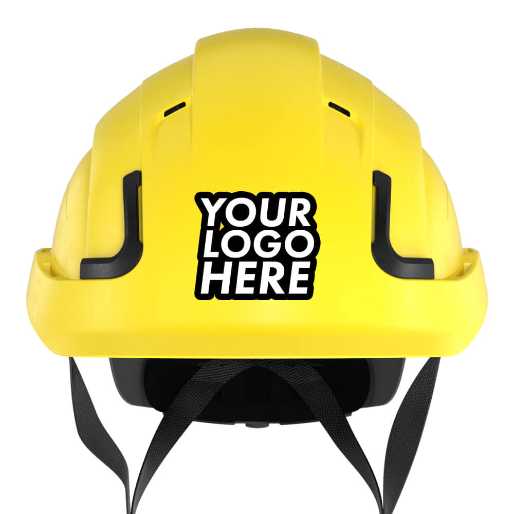 H2 Custom Logo Printed Safety Helmet - Defender Safety