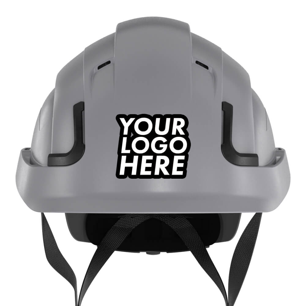 H2 Custom Logo Printed Safety Helmet - Defender Safety