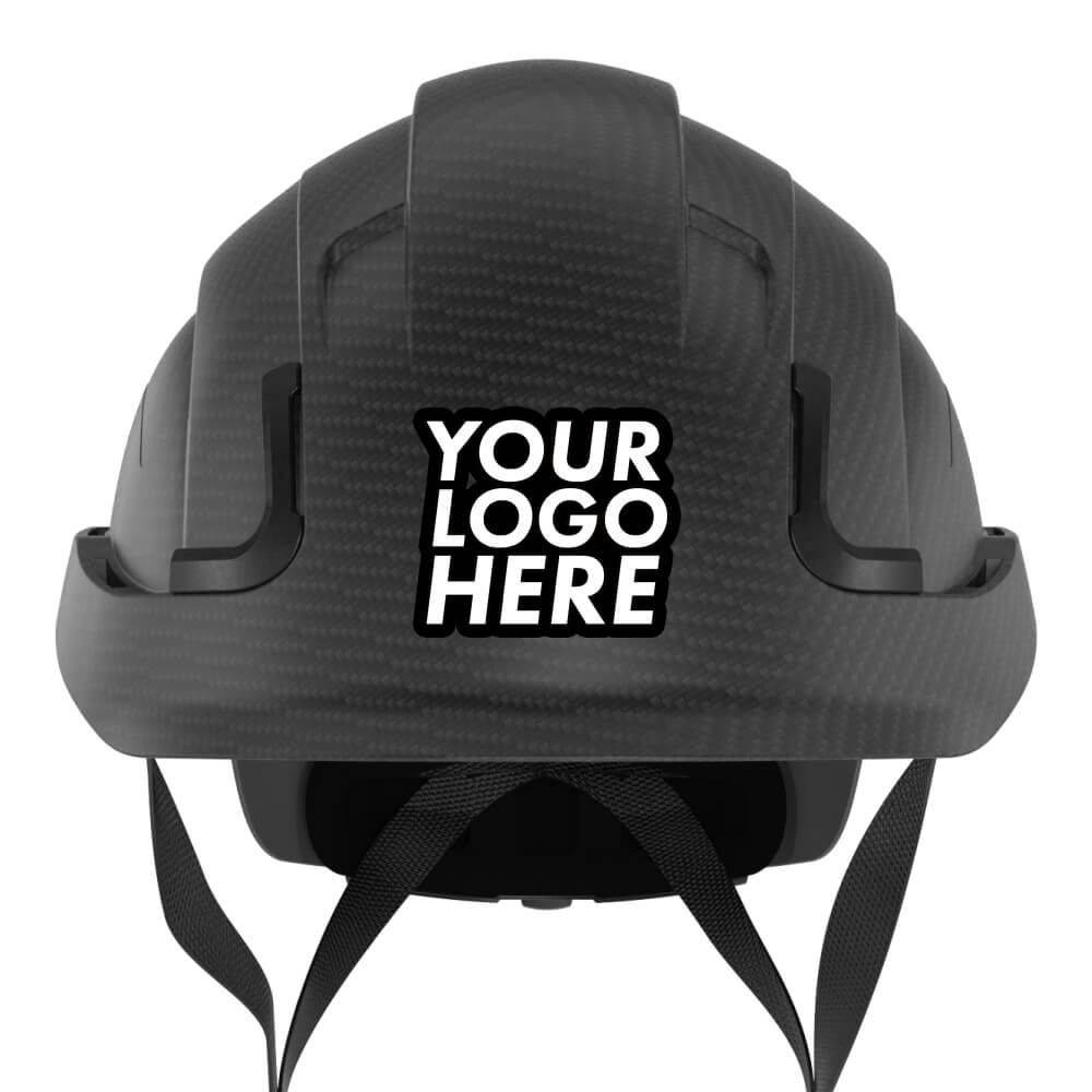 H2 Custom Logo Printed Safety Helmet - Defender Safety