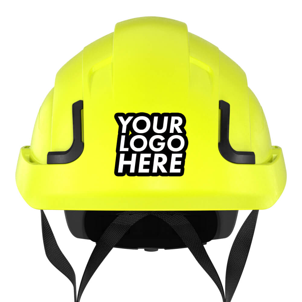 H2 Custom Logo Printed Safety Helmet - Defender Safety