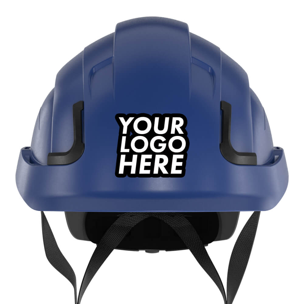 H2 Custom Logo Printed Safety Helmet - Defender Safety