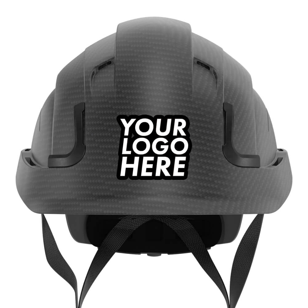 H2 Custom Logo Printed Safety Helmet - Defender Safety