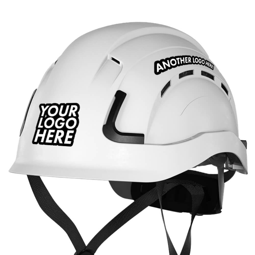 H2 Custom Logo Printed Safety Helmet - Defender Safety