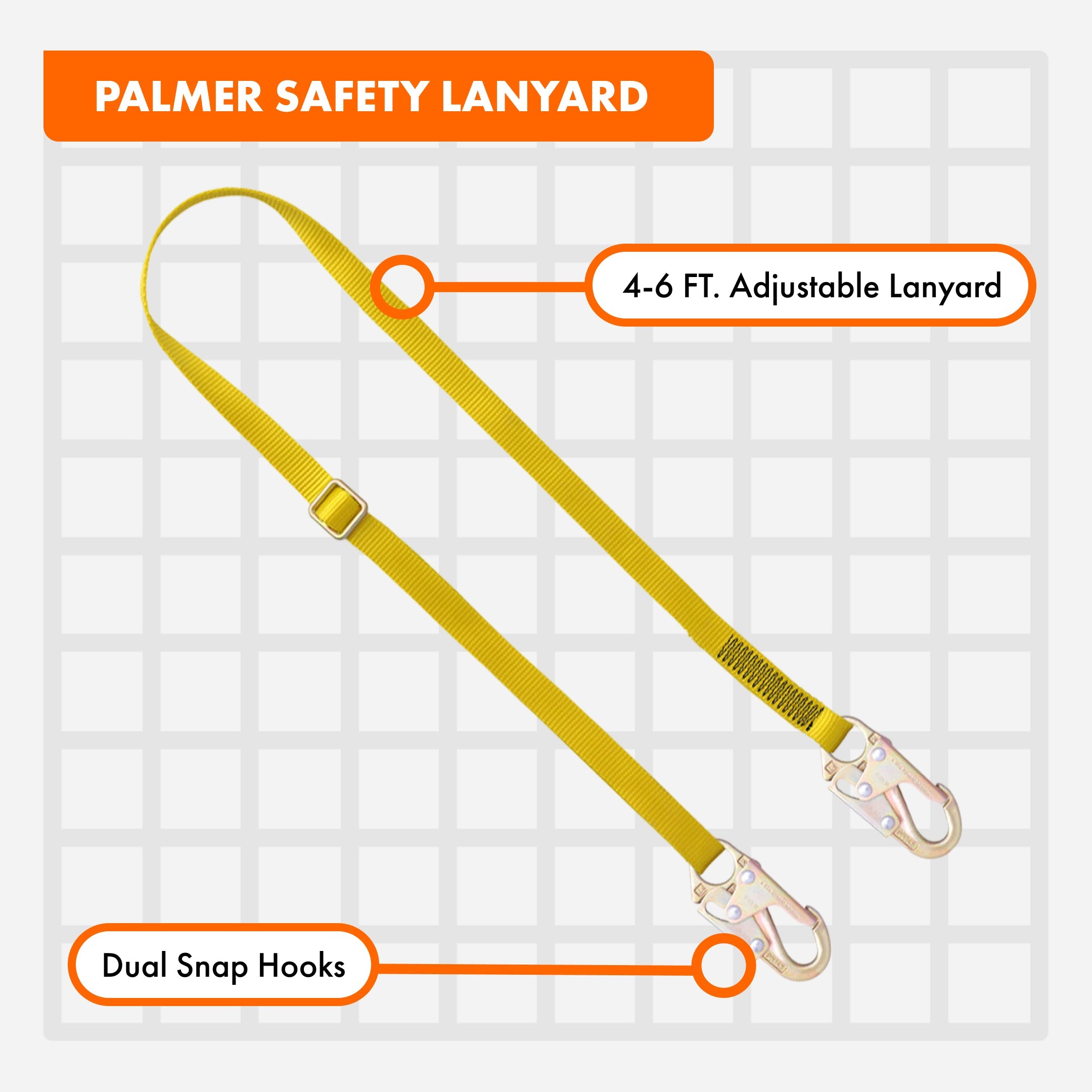 Positioning Device Lanyard - Defender Safety