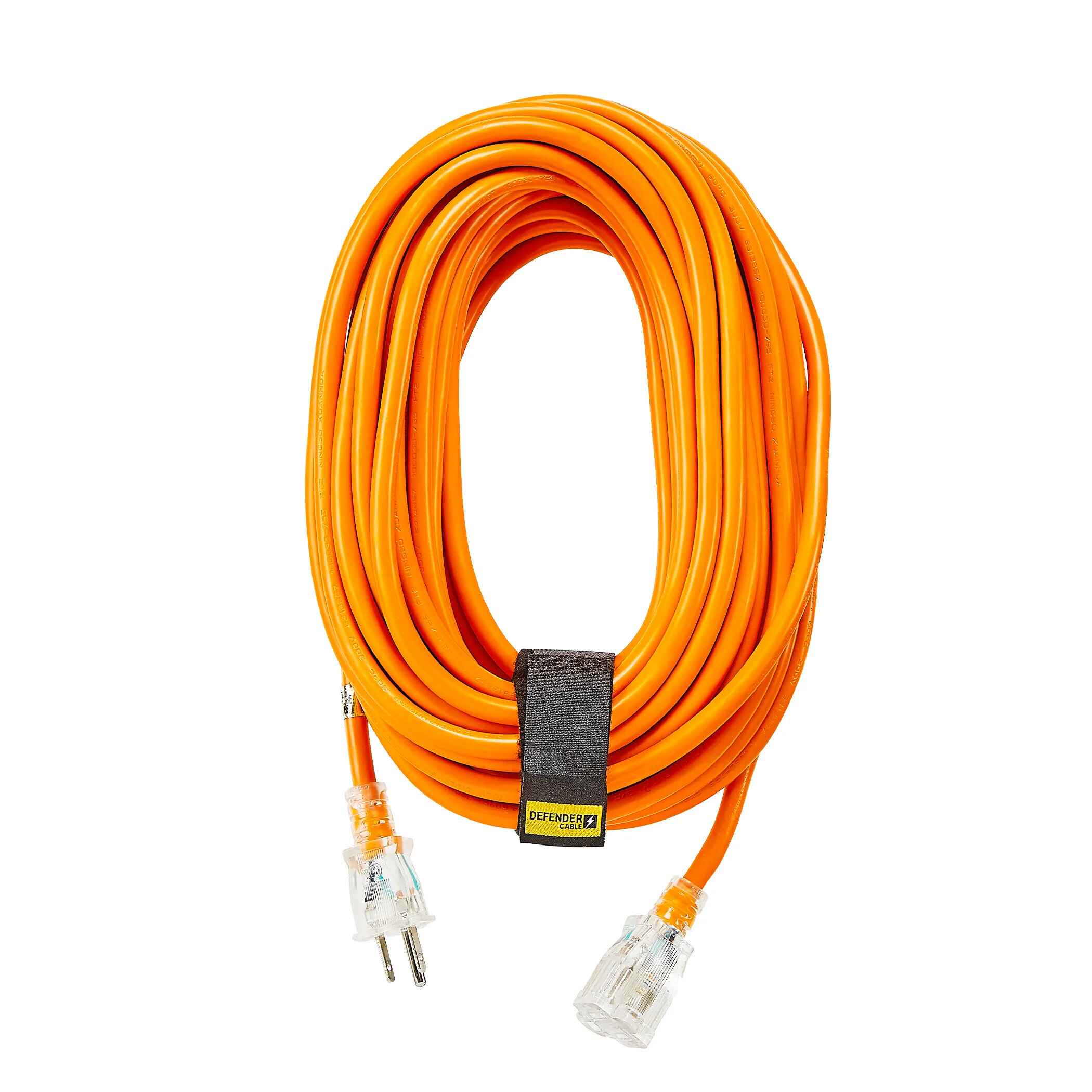 12/3 Gauge, 100 ft SJTW w/ Lighted End Contractor Grade Extension Cord