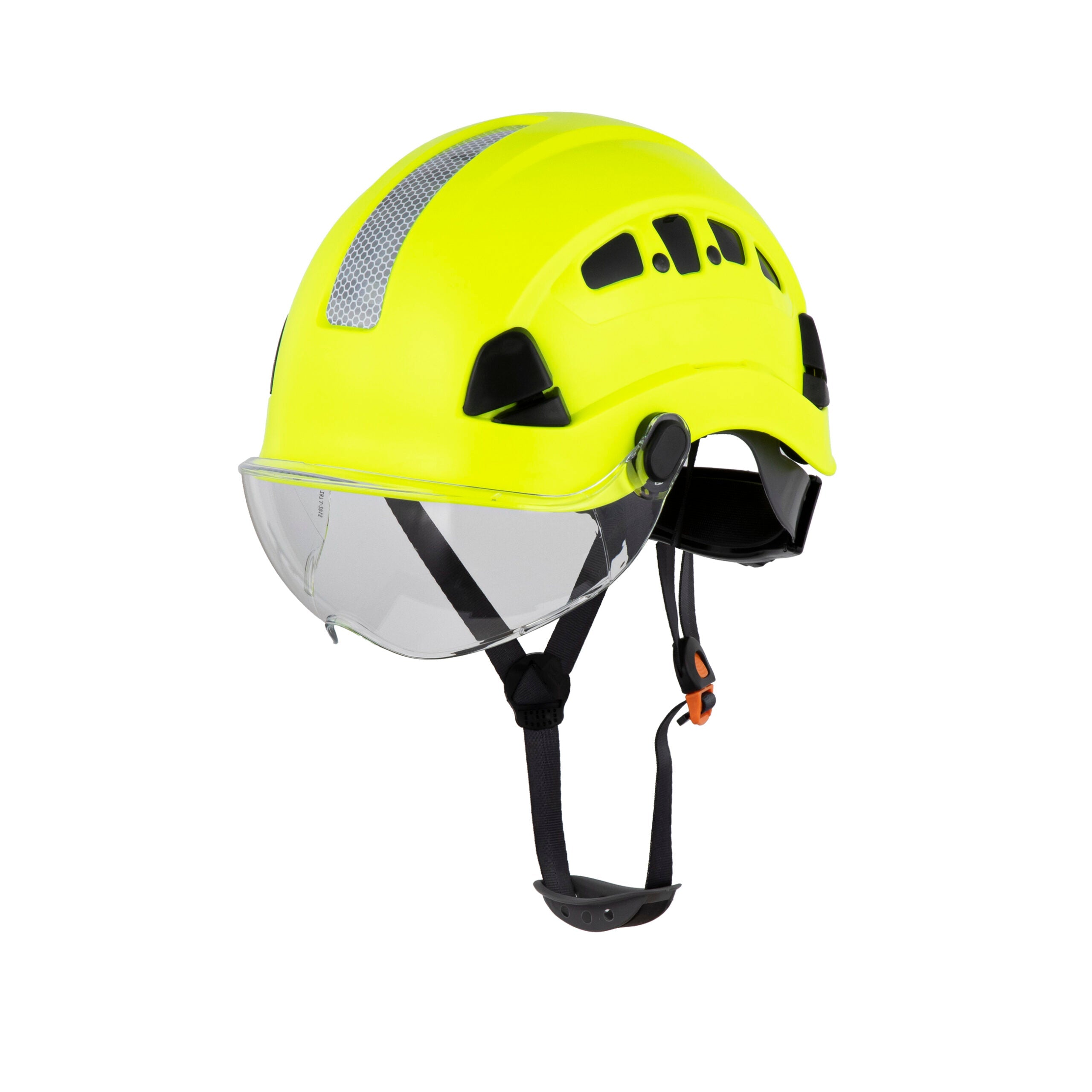 H1-CH Safety Helmet With Visor, Type 1 Class C, ANSI Z89.1 - Defender Safety