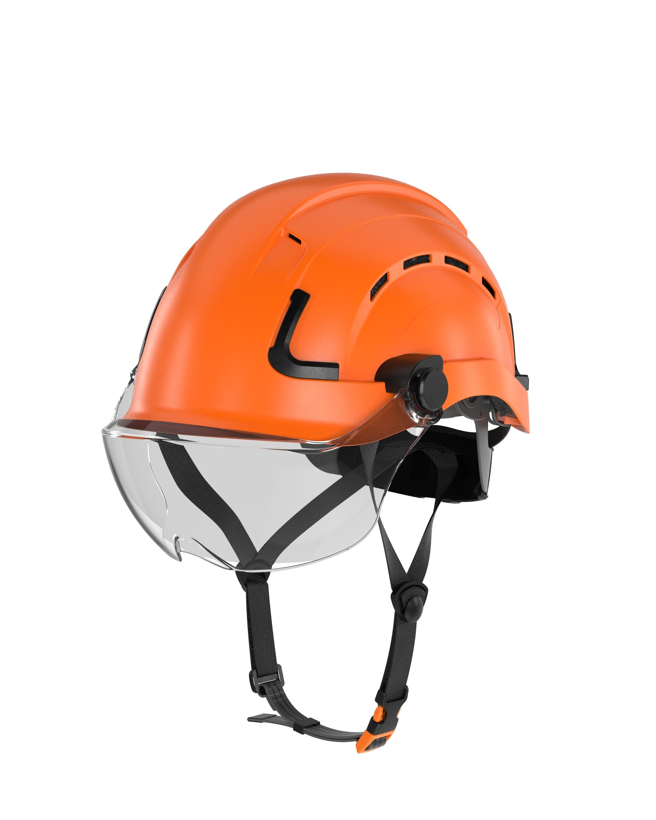H2-CH Safety Helmet w/ clear visor Type 2 Class C, ANSI Z89 and EN12492  rated
