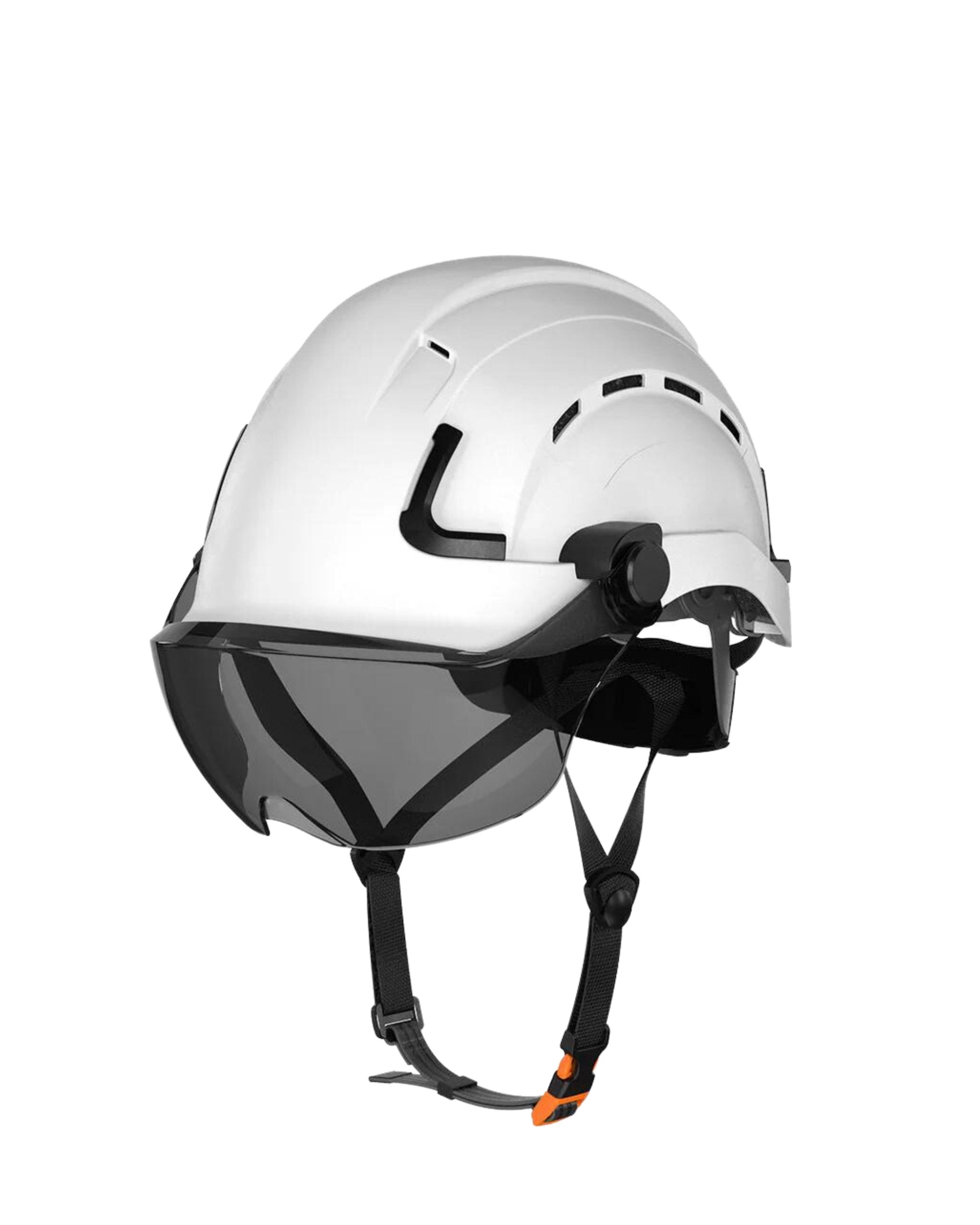 H2-CHV Safety Helmet w/ TINTED Visor Type 2 Class C, ANSI Z89 and EN12492  rated